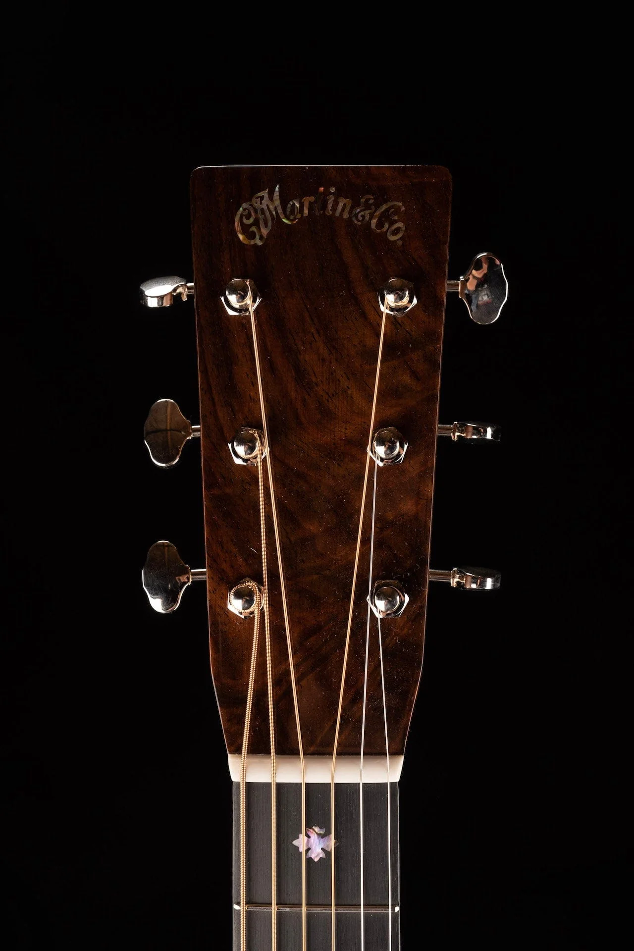 Martin Custom Shop Offset OM Wild East Indian Rosewood Acoustic Guitar With Case - Image 14