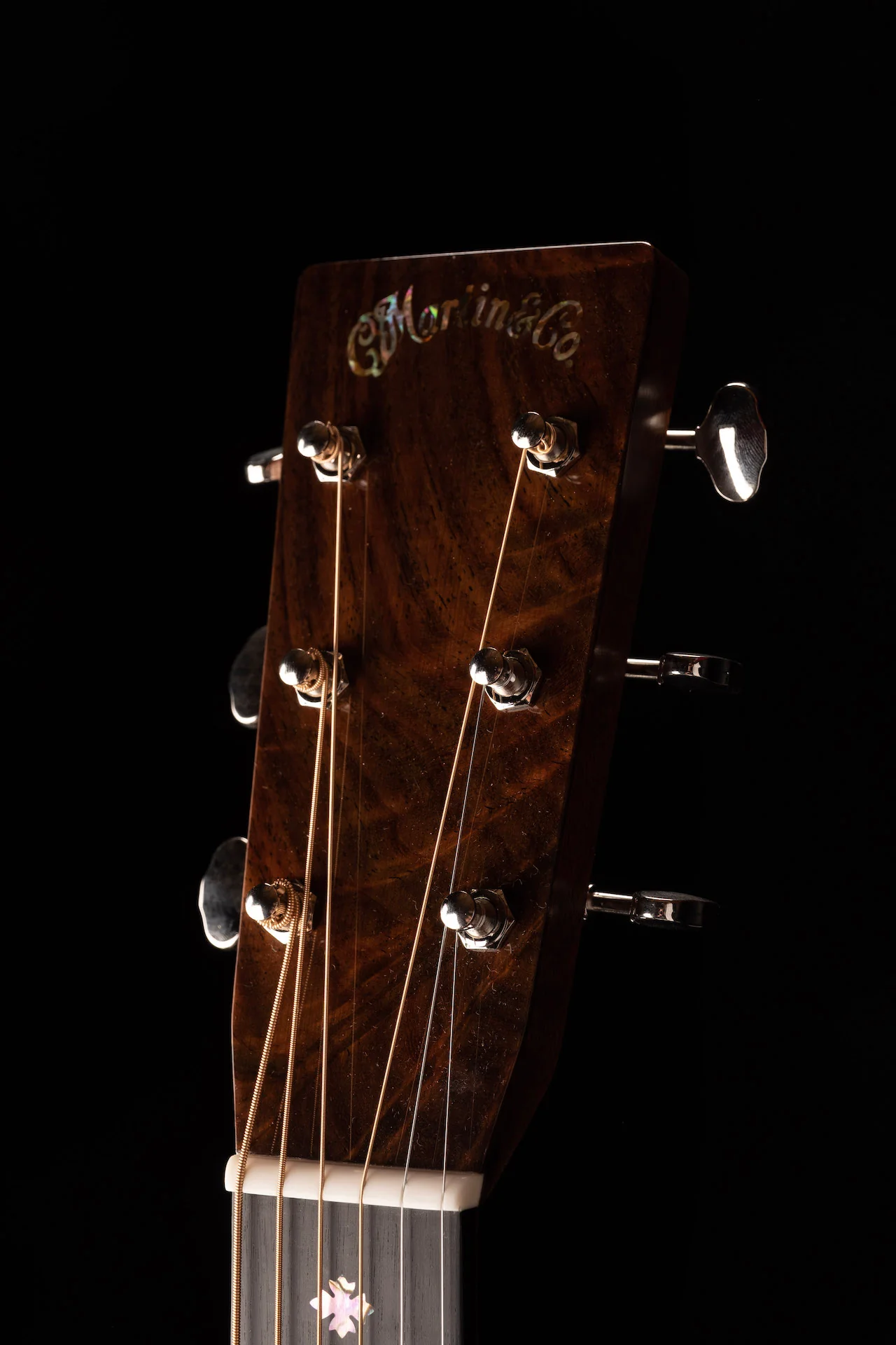 Martin Custom Shop Offset OM Wild East Indian Rosewood Acoustic Guitar With Case - Image 15