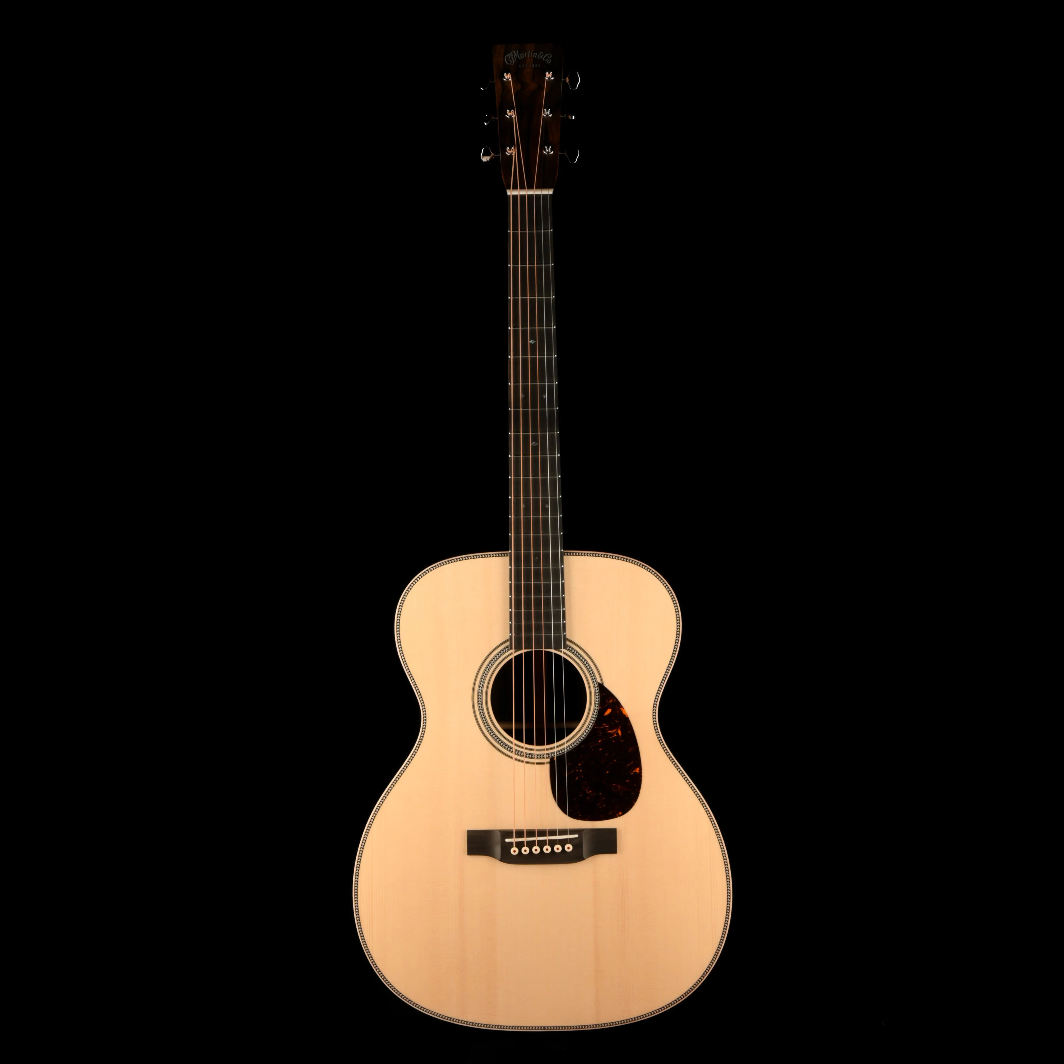 Martin Custom Shop OM-28 Ziricote with High Altitude Swiss Spruce With Case - Image 3