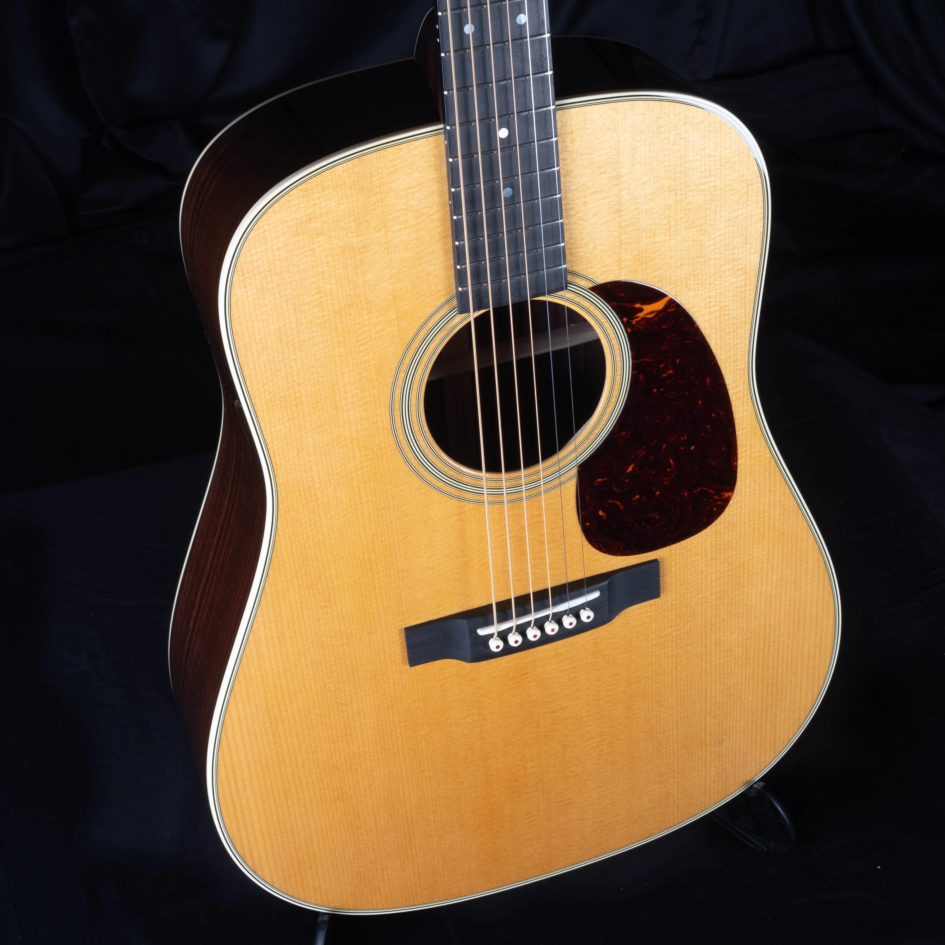 Martin Custom Shop 28 Style Dreadnaught East Indian Rosewood and Sitka Spruce VTS Acoustic Guitar - Image 5