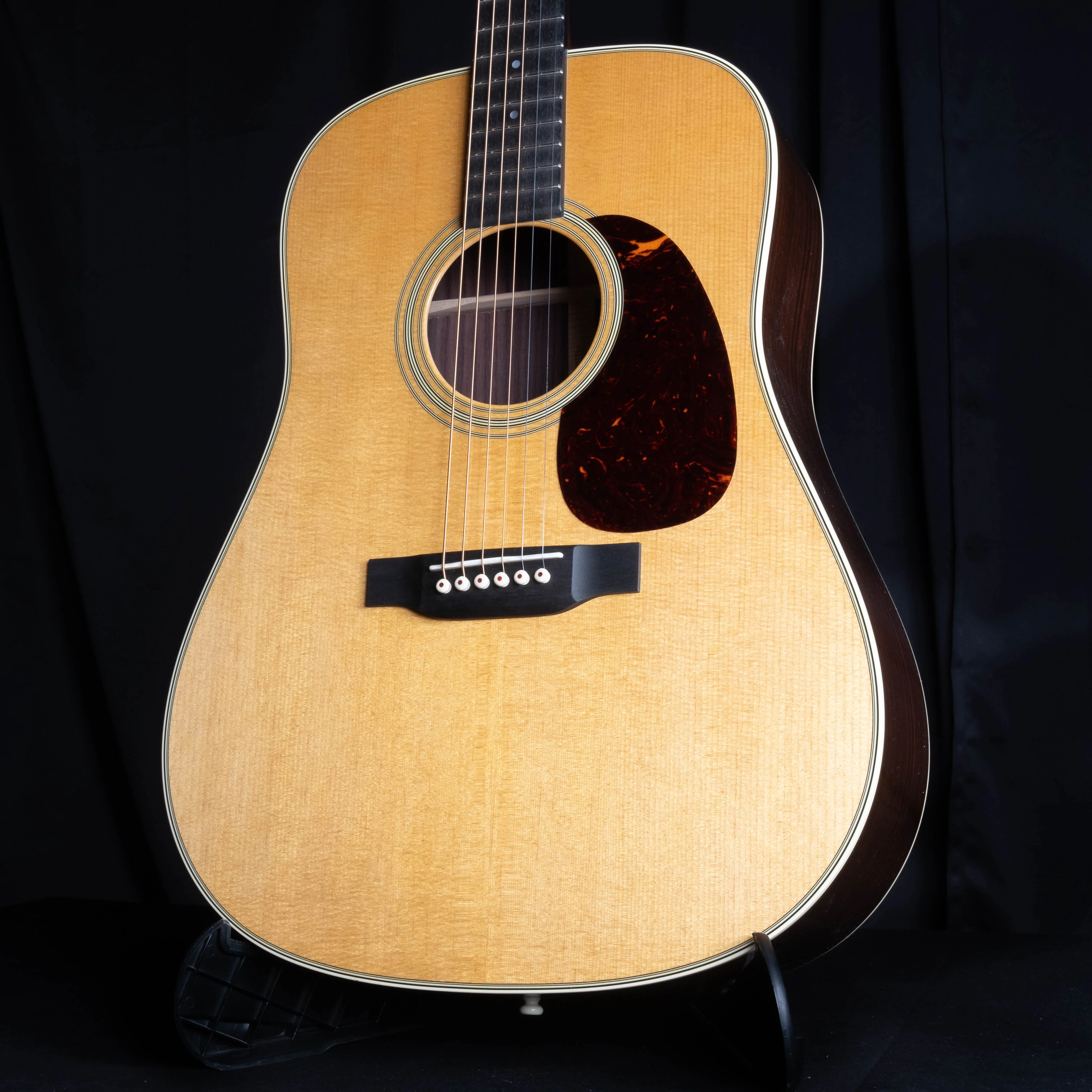 Martin Custom Shop 28 Style Dreadnaught East Indian Rosewood and Sitka Spruce VTS Acoustic Guitar - Image 6