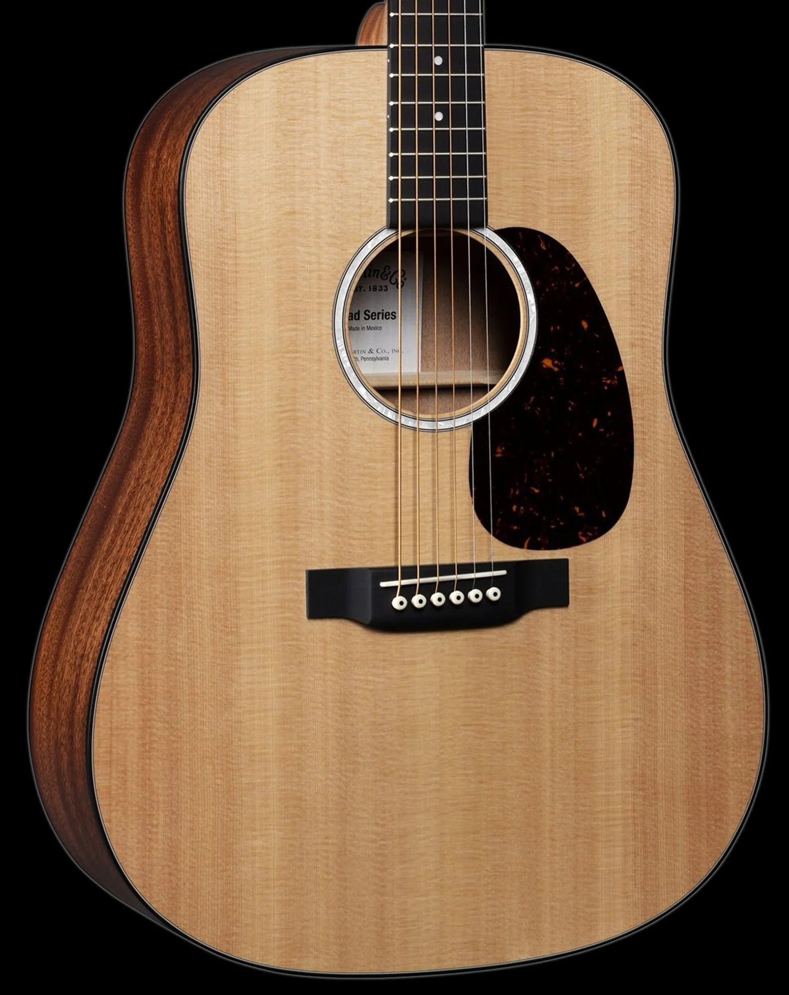 Martin D-10E Acoustic Guitar - Image 4