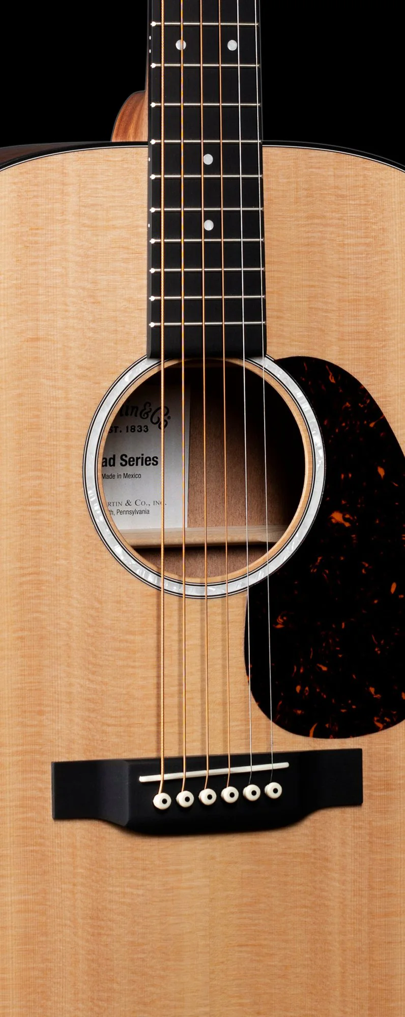 Martin D-10E Acoustic Guitar - Image 5