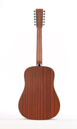 Martin D-12X1AE Dreadnought Acoustic 12 String Guitar Natural - Image 3