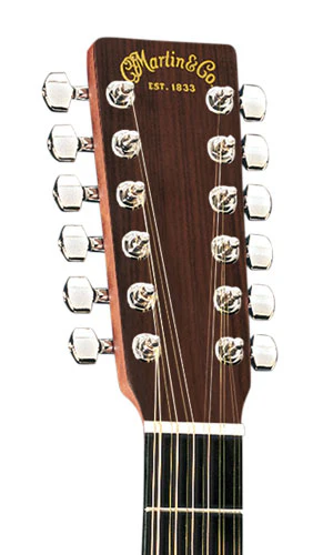 Martin D-12X1AE Dreadnought Acoustic 12 String Guitar Natural - Image 4