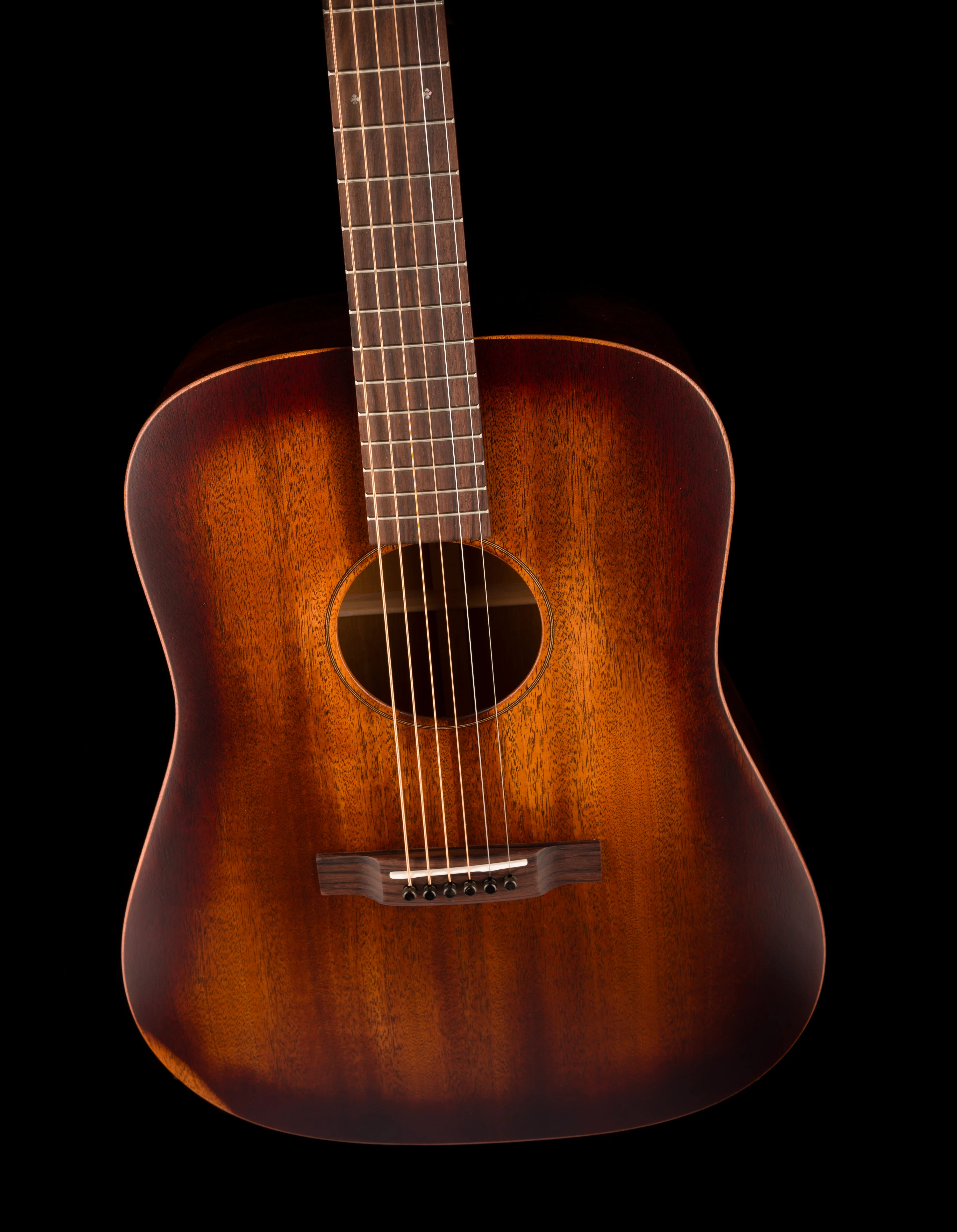Martin D-15M StreetMaster Acoustic Guitar Mahogany Burst with Soft Gig Bag - Image 5