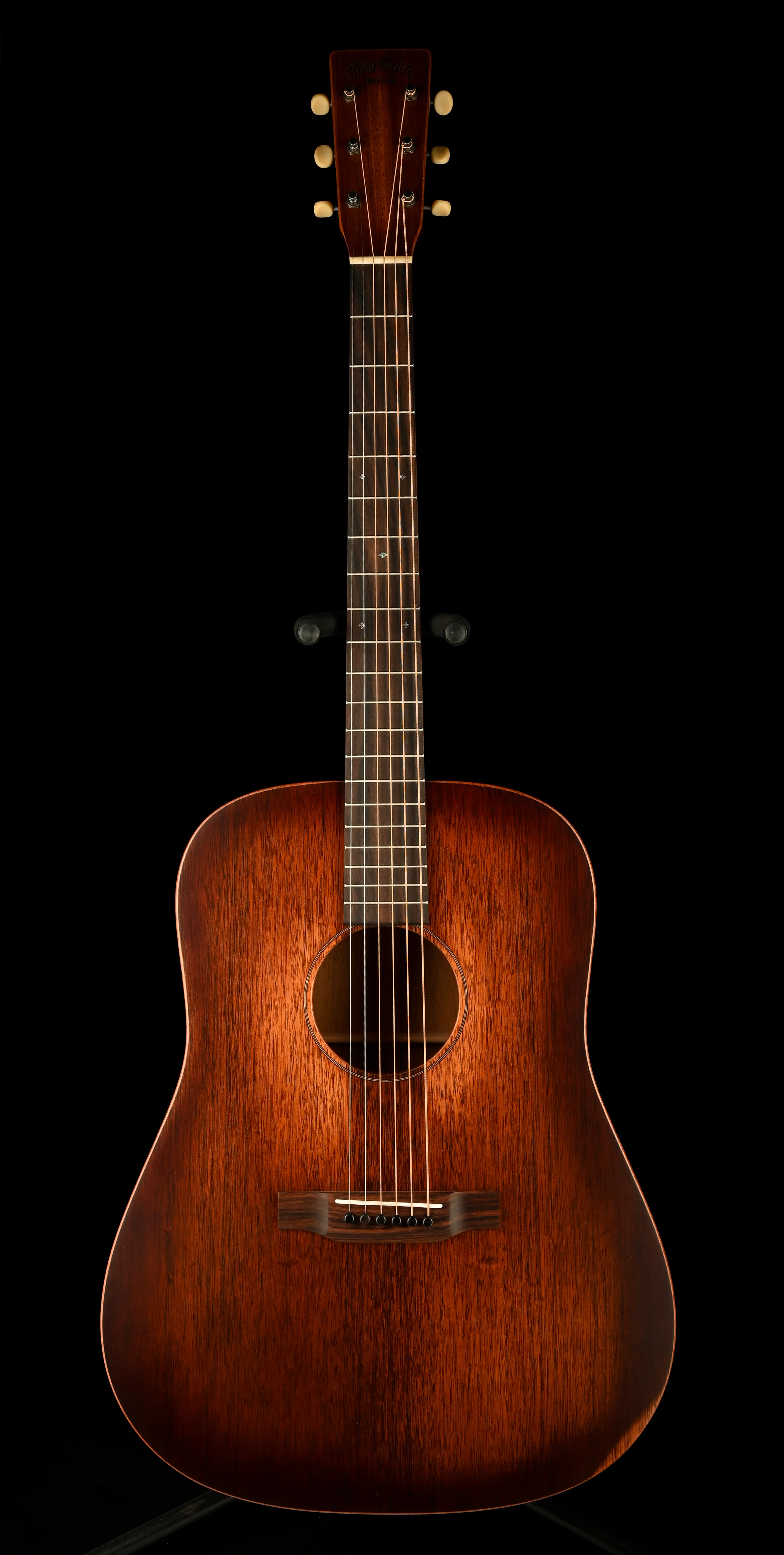 Martin D-15ML Left-Handed StreetMaster - Mahogany Burst With Soft Case - Image 2