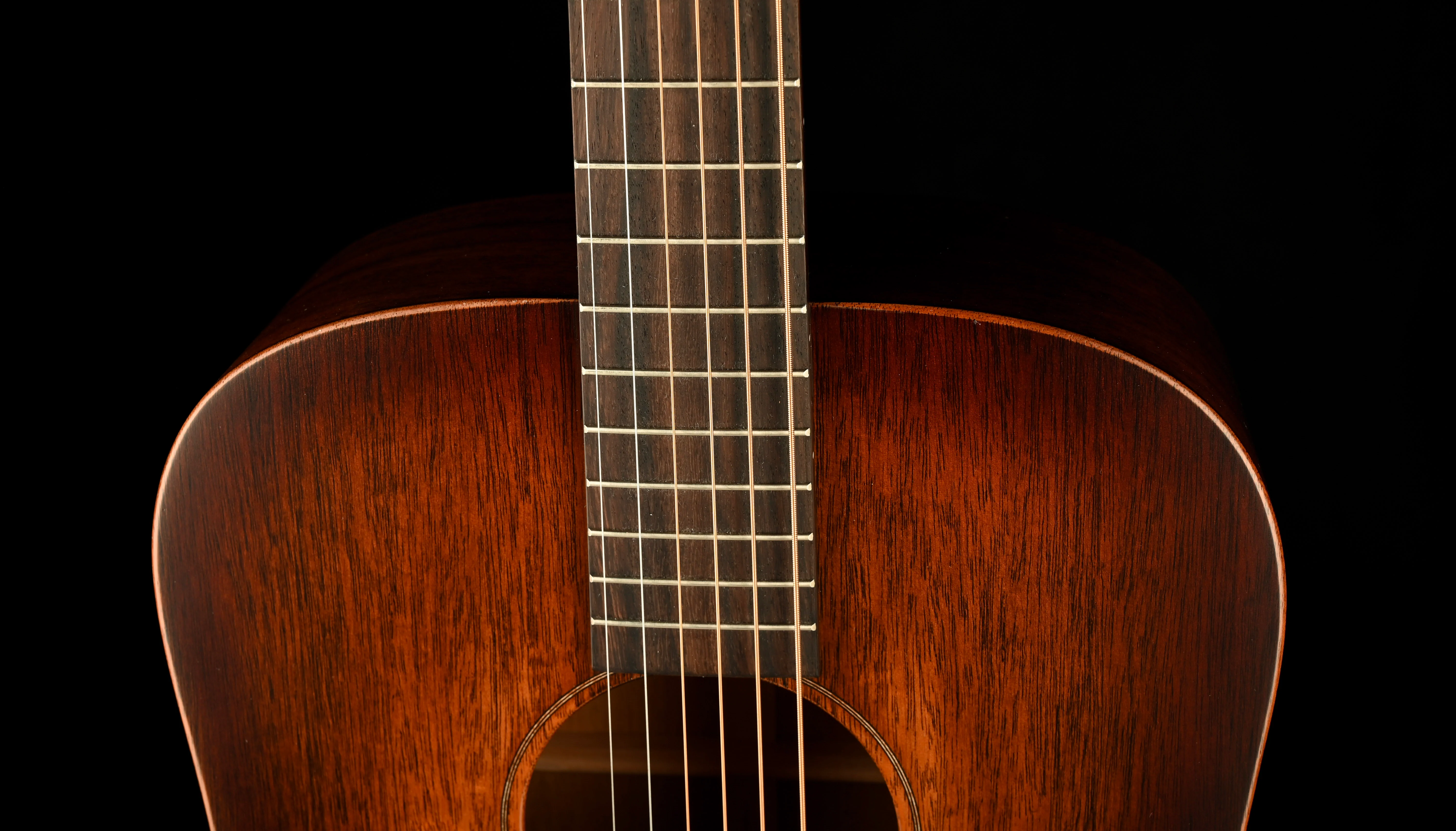 Martin D-15ML Left-Handed StreetMaster - Mahogany Burst With Soft Case - Image 3