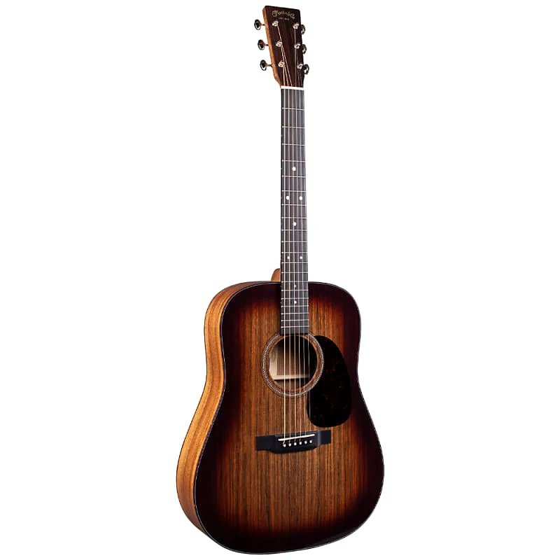 Martin D-16E Burst Ovangkol Acoustic Guitar With Case - Image 2