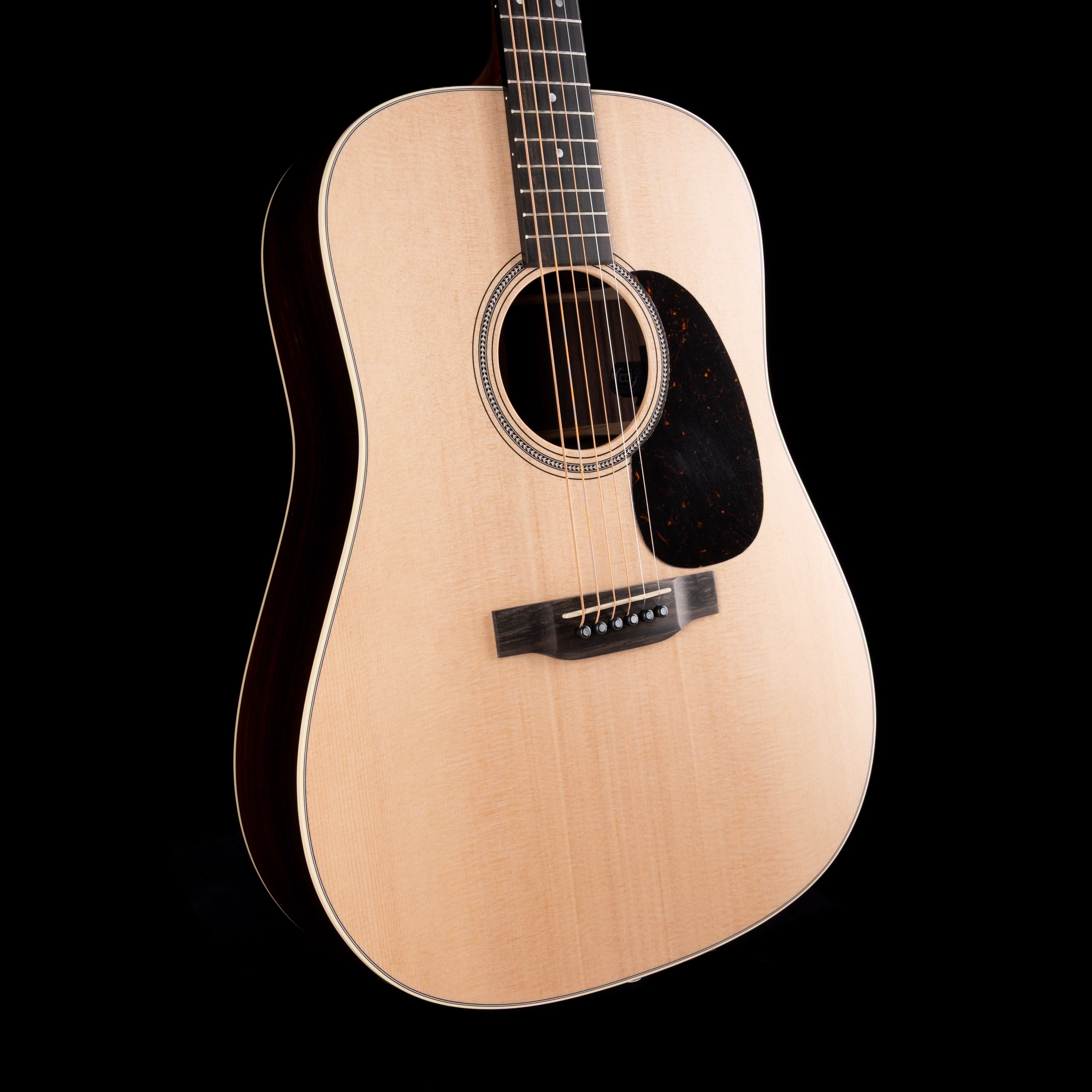 Martin D-16E Rosewood Natural Acoustic Electric Guitar With Soft Case - Image 7