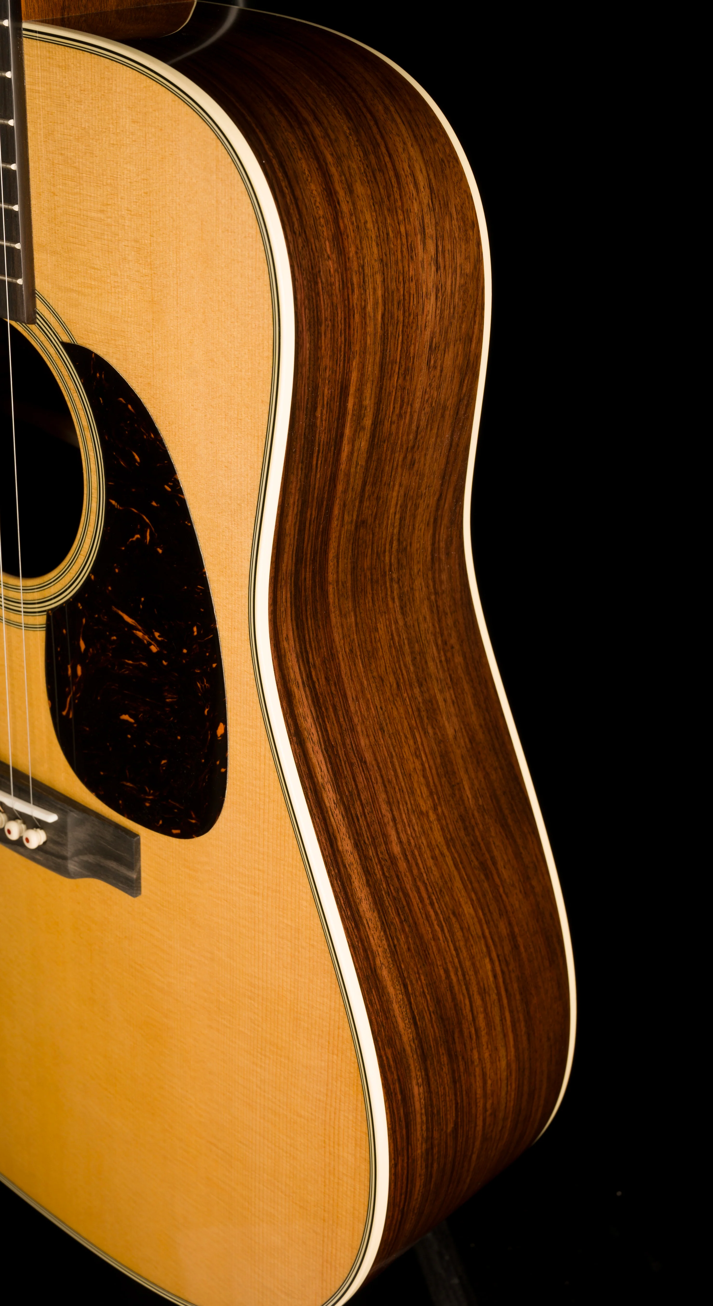 Martin D-28 Natural Dreadnought Acoustic Guitar Natural with Case - Image 10