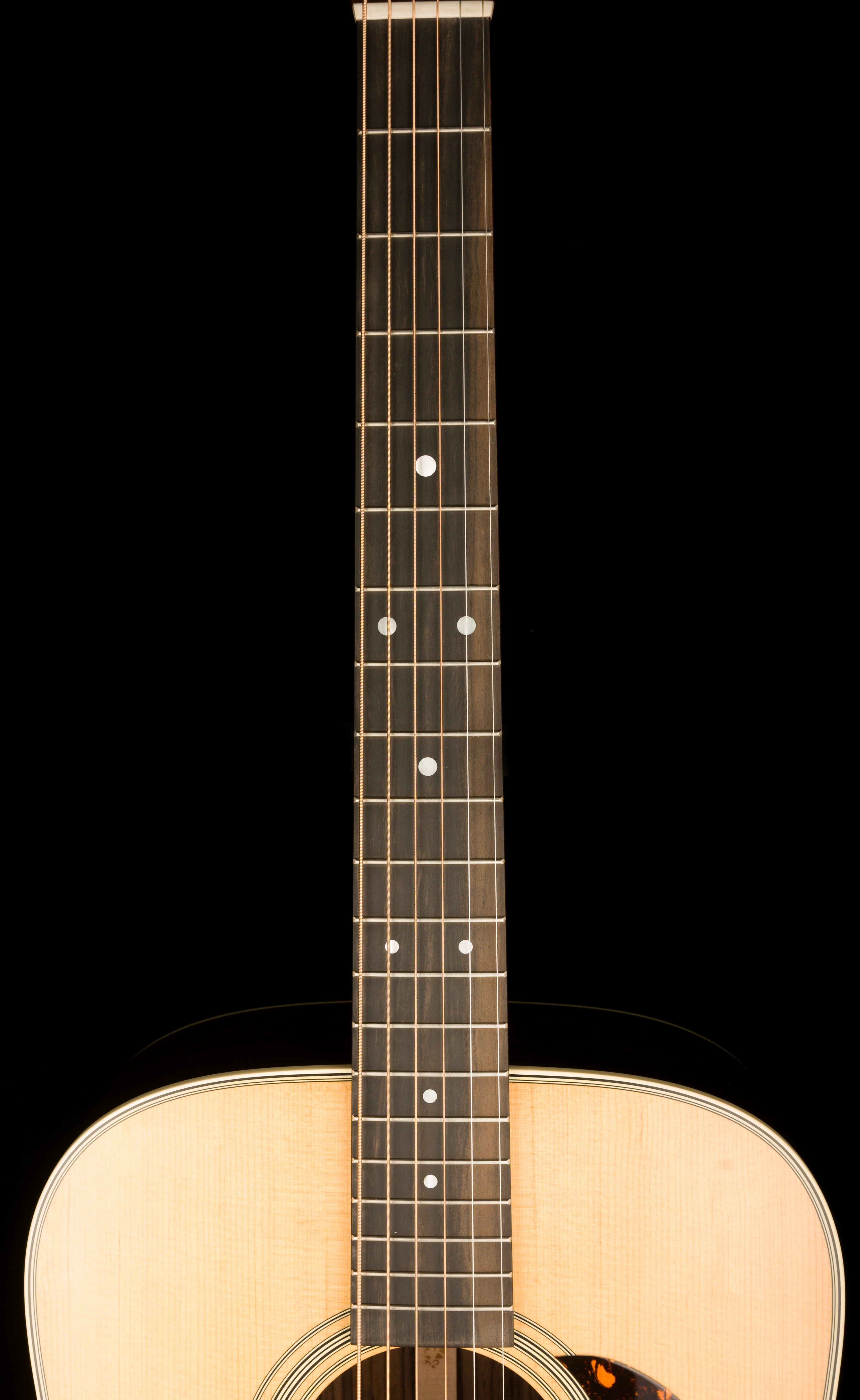 Martin D-28 Satin Natural Dreadnought Acoustic Guitar with Case - Image 11
