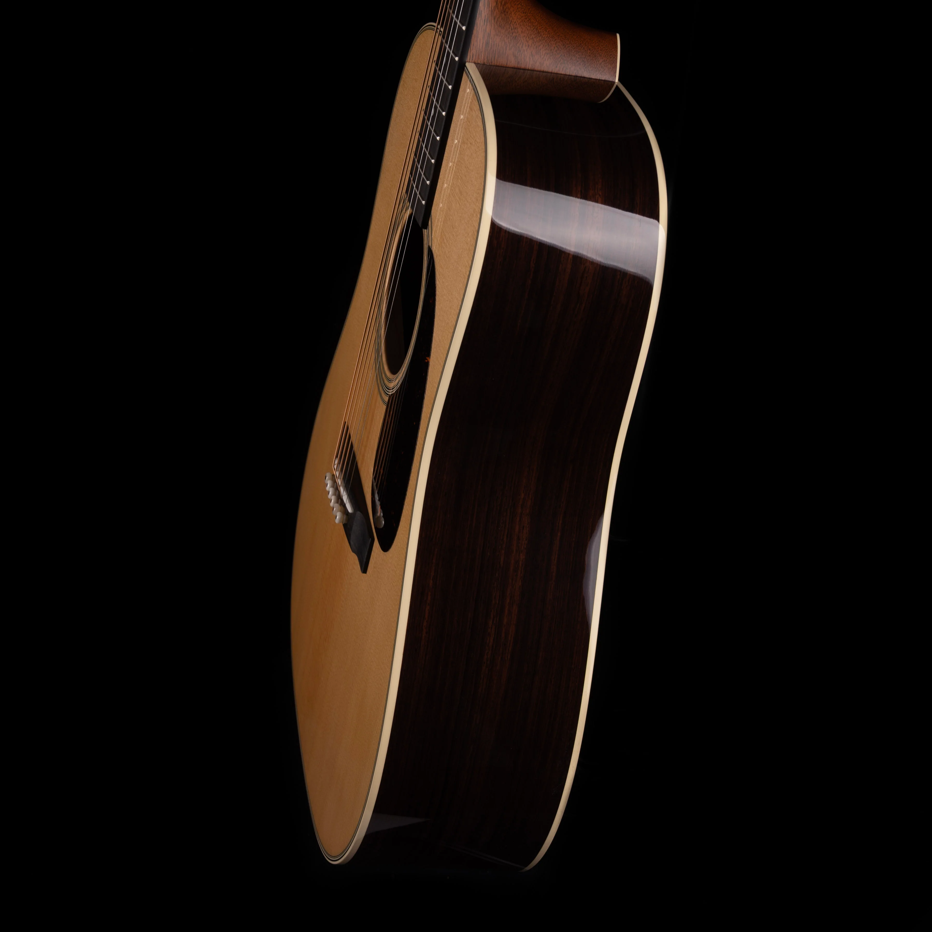 Martin D-28 Standard Natural Acoustic Guitar with Case - Image 10