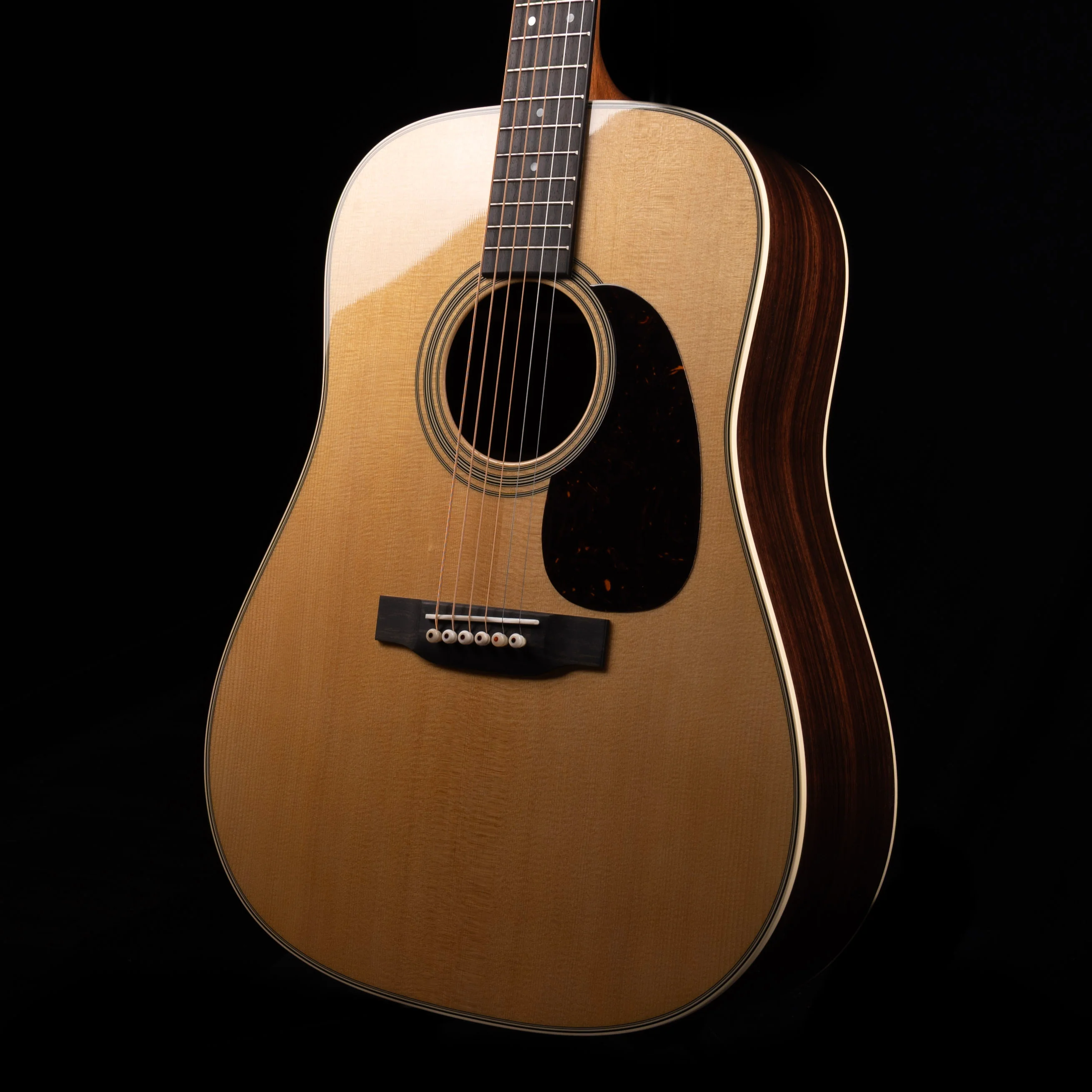 Martin D-28 Standard Natural Acoustic Guitar with Case - Image 5