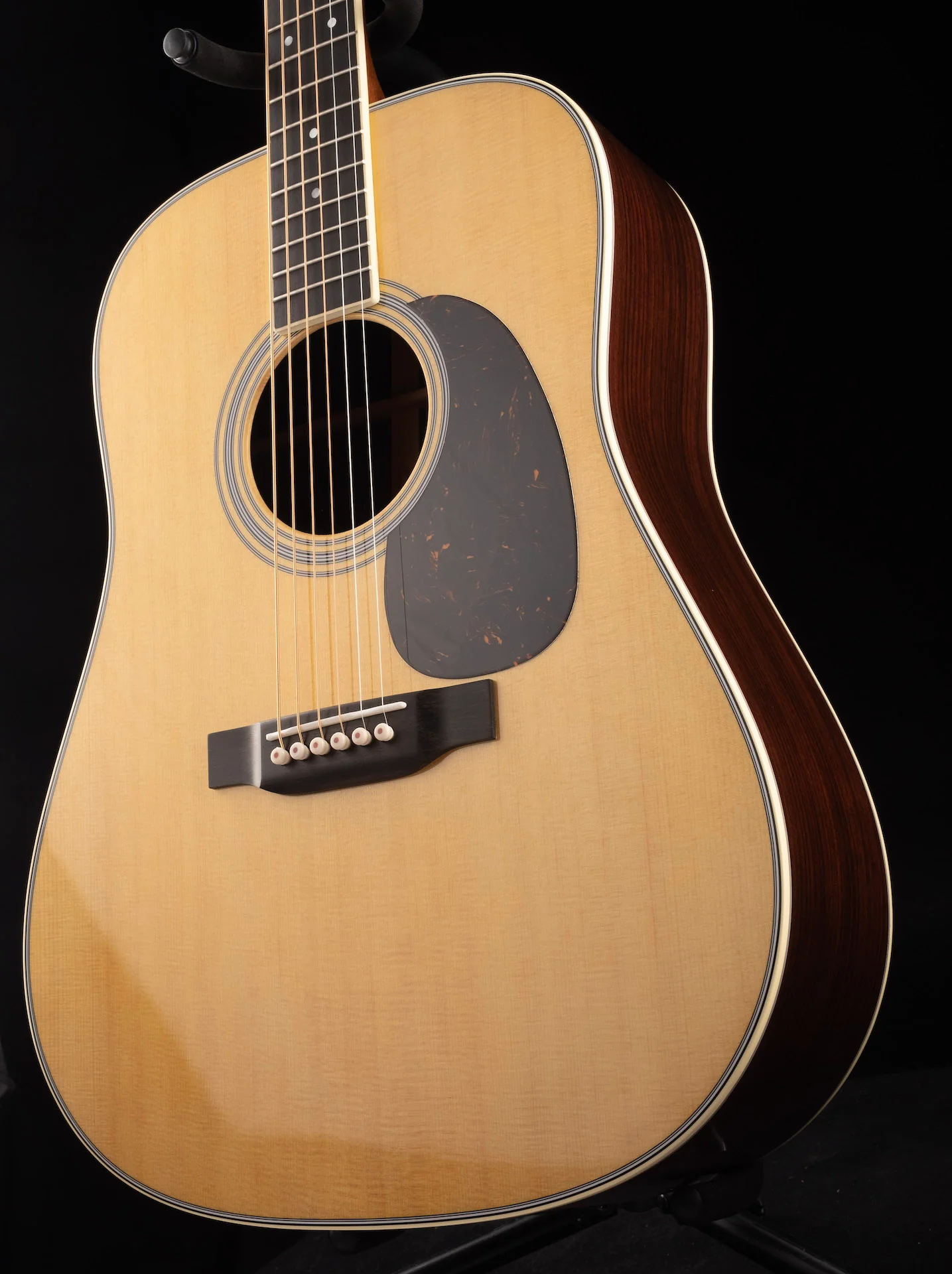 Martin D-35 Dreadnought Acoustic Guitar Natural - Image 5