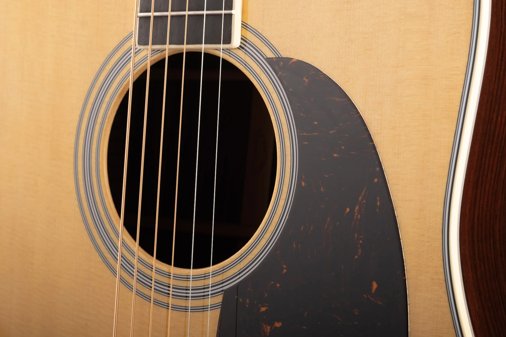 Martin D-35 Dreadnought Acoustic Guitar Natural - Image 9