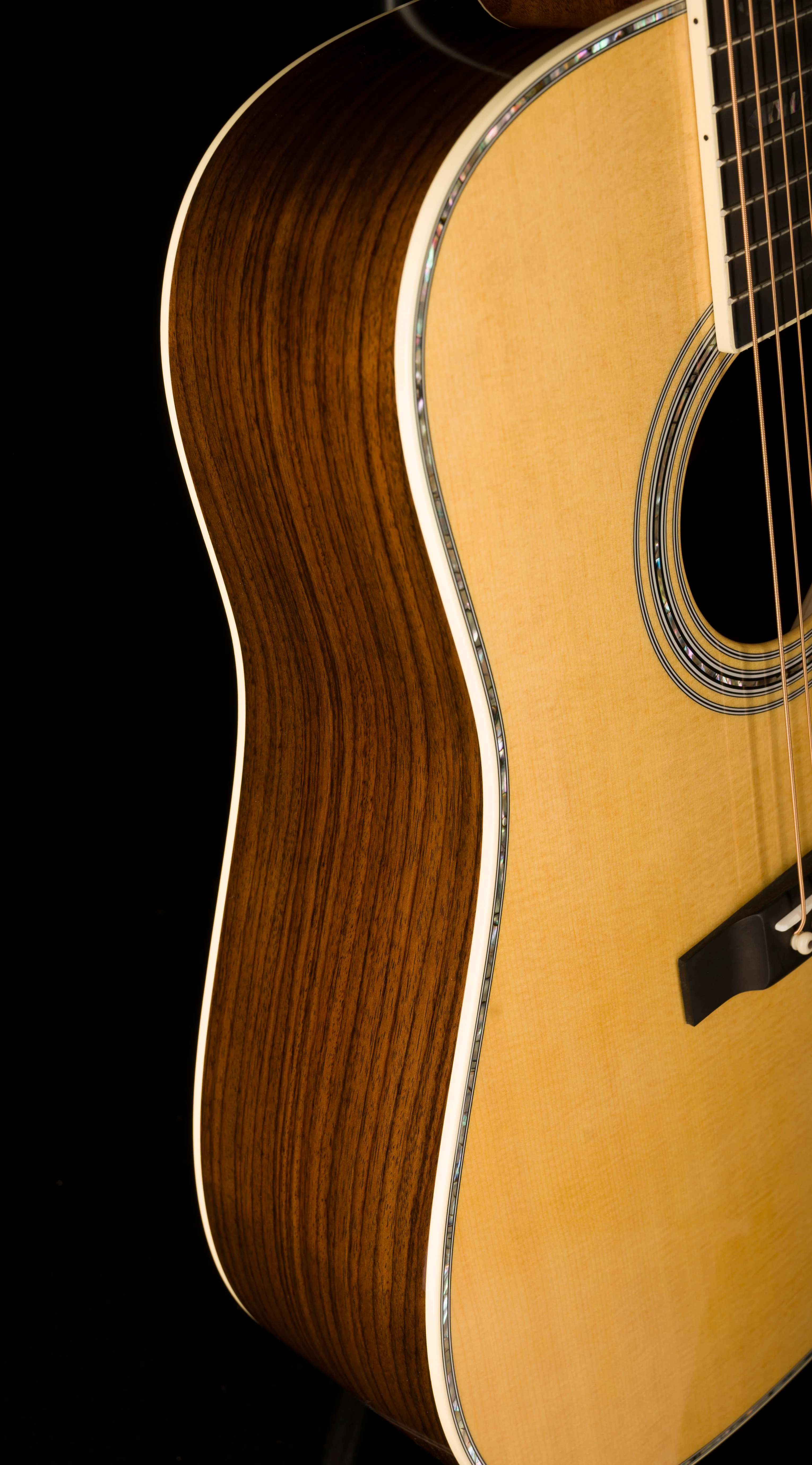 Martin D-41 Acoustic Guitar Natural with Case - Image 10