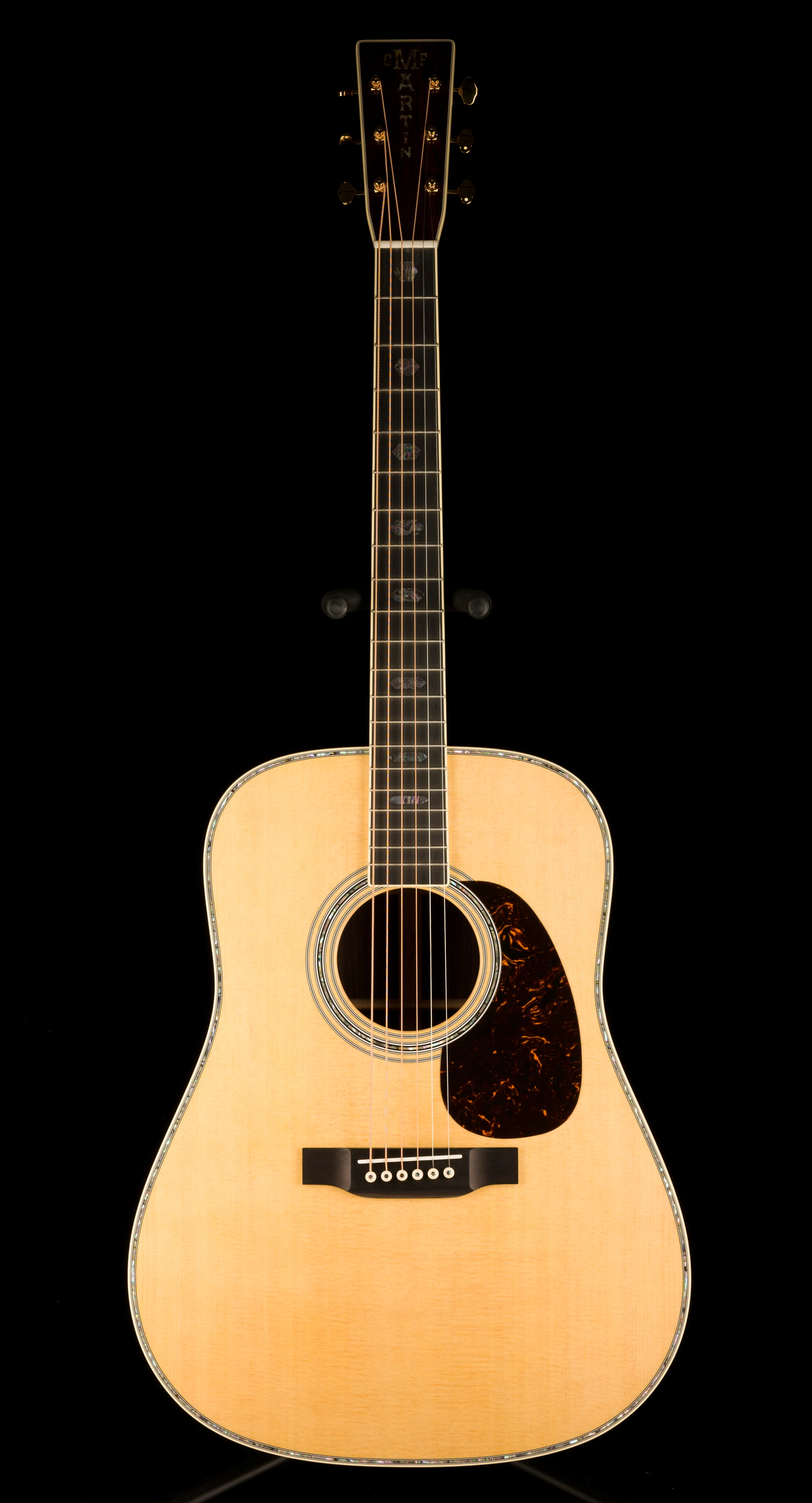 Martin D-41 Acoustic Guitar Natural with Case - Image 3