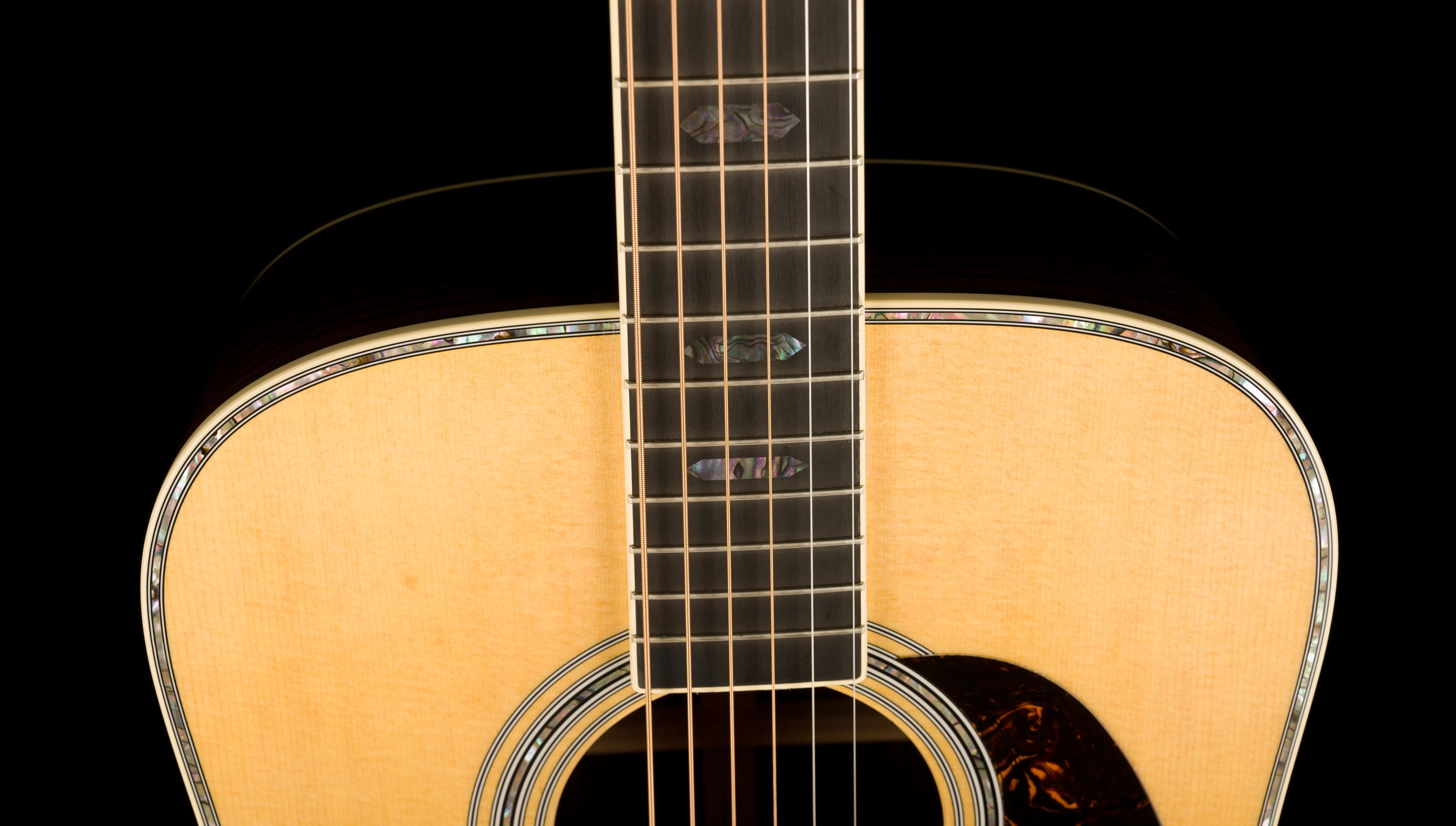 Martin D-41 Acoustic Guitar Natural with Case - Image 4