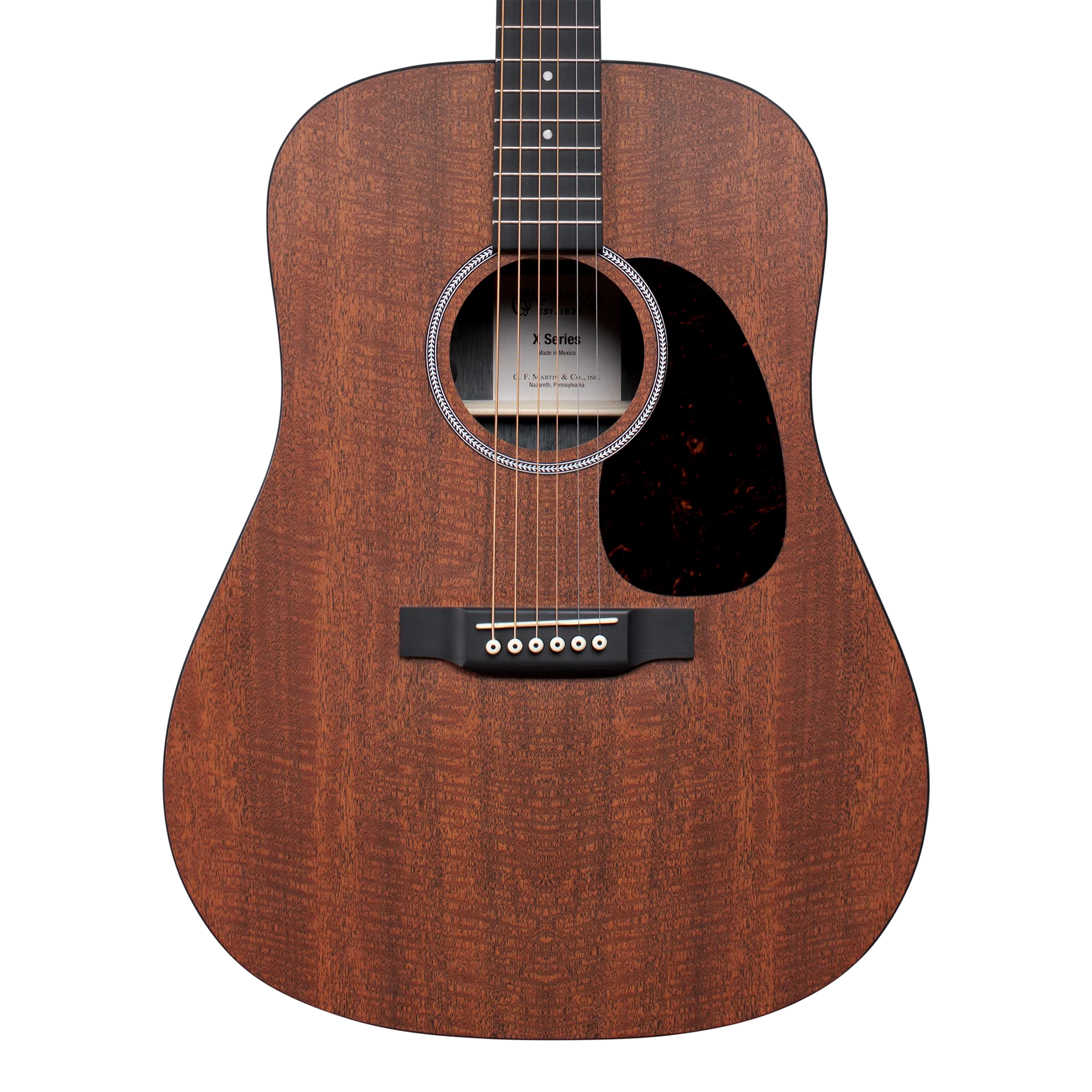 Martin D-X1E All Mahogany Acoustic Electric Guitar With Bag