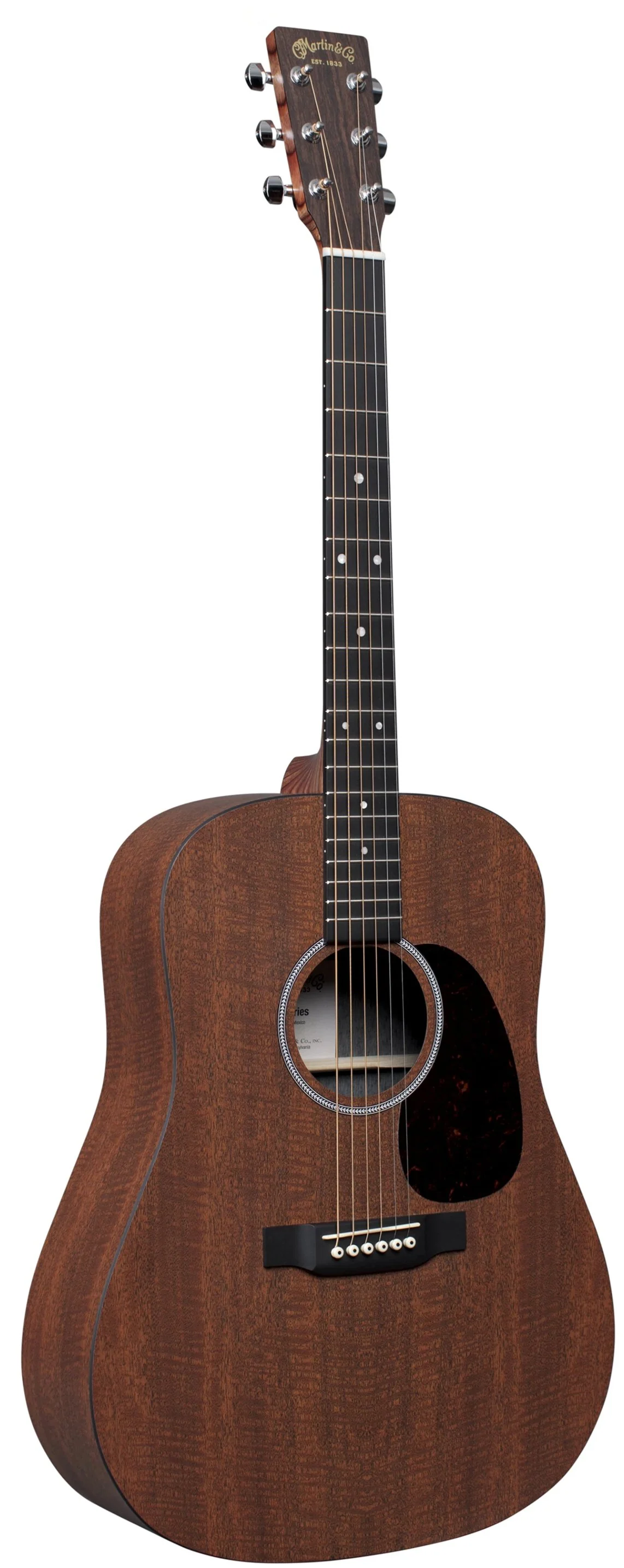 Martin D-X1E All Mahogany Acoustic Electric Guitar With Bag - Image 3