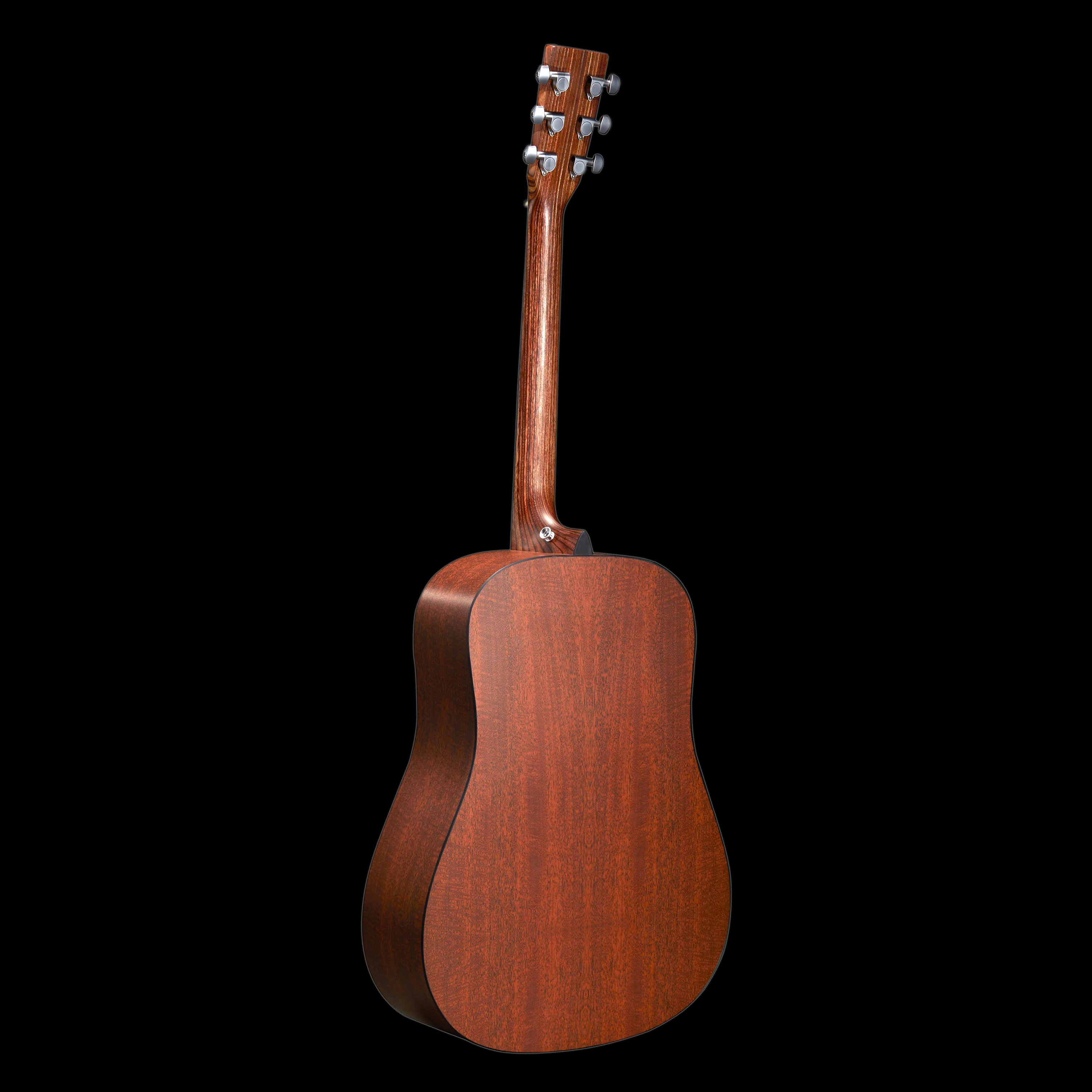Martin D-X1E Mahogany Acoustic-Electric Guitar with Gig Bag - Image 7