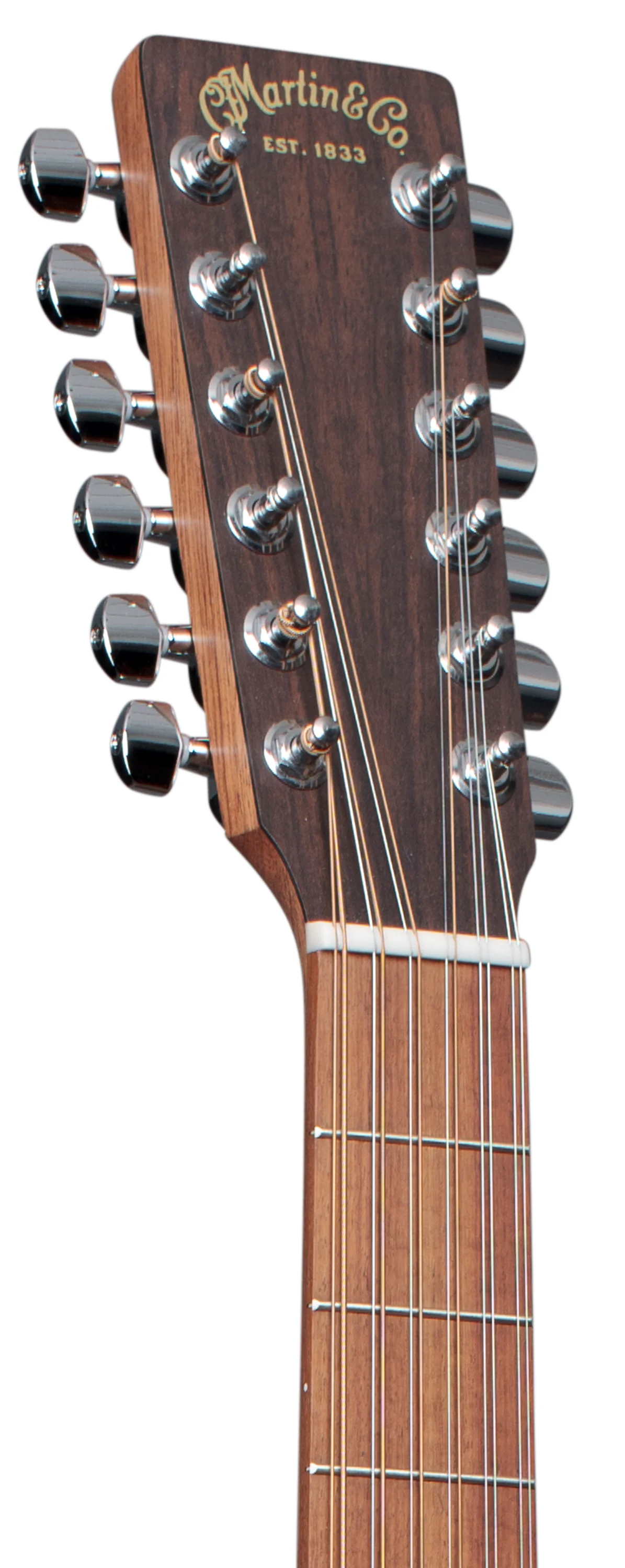 Martin D-X2E 12-String Mahogany Acoustic Electric Guitar With Bag - Image 6