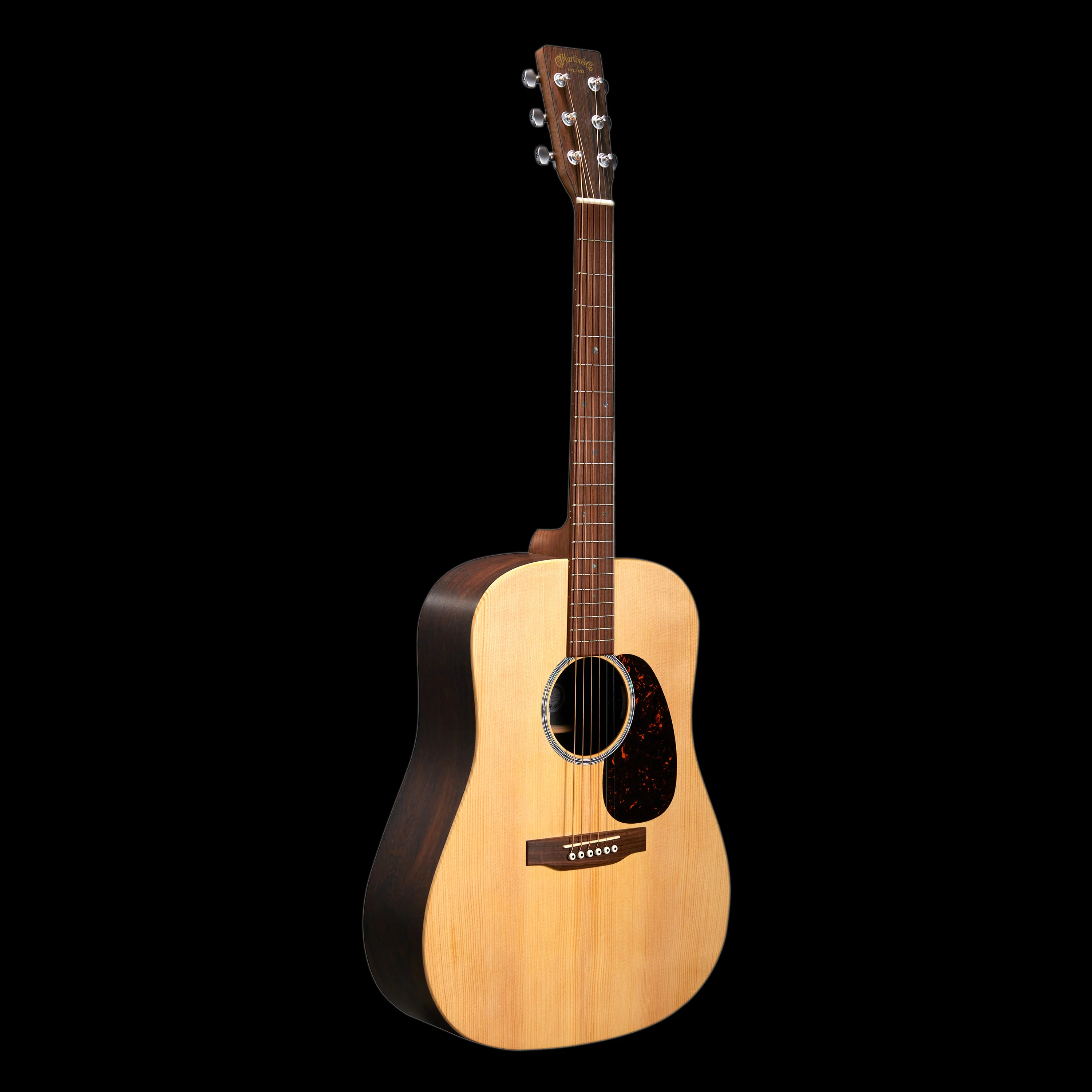 Martin D-X2E Brazilian Rosewood Acoustic-Electric Guitar with Gig Bag - Image 10