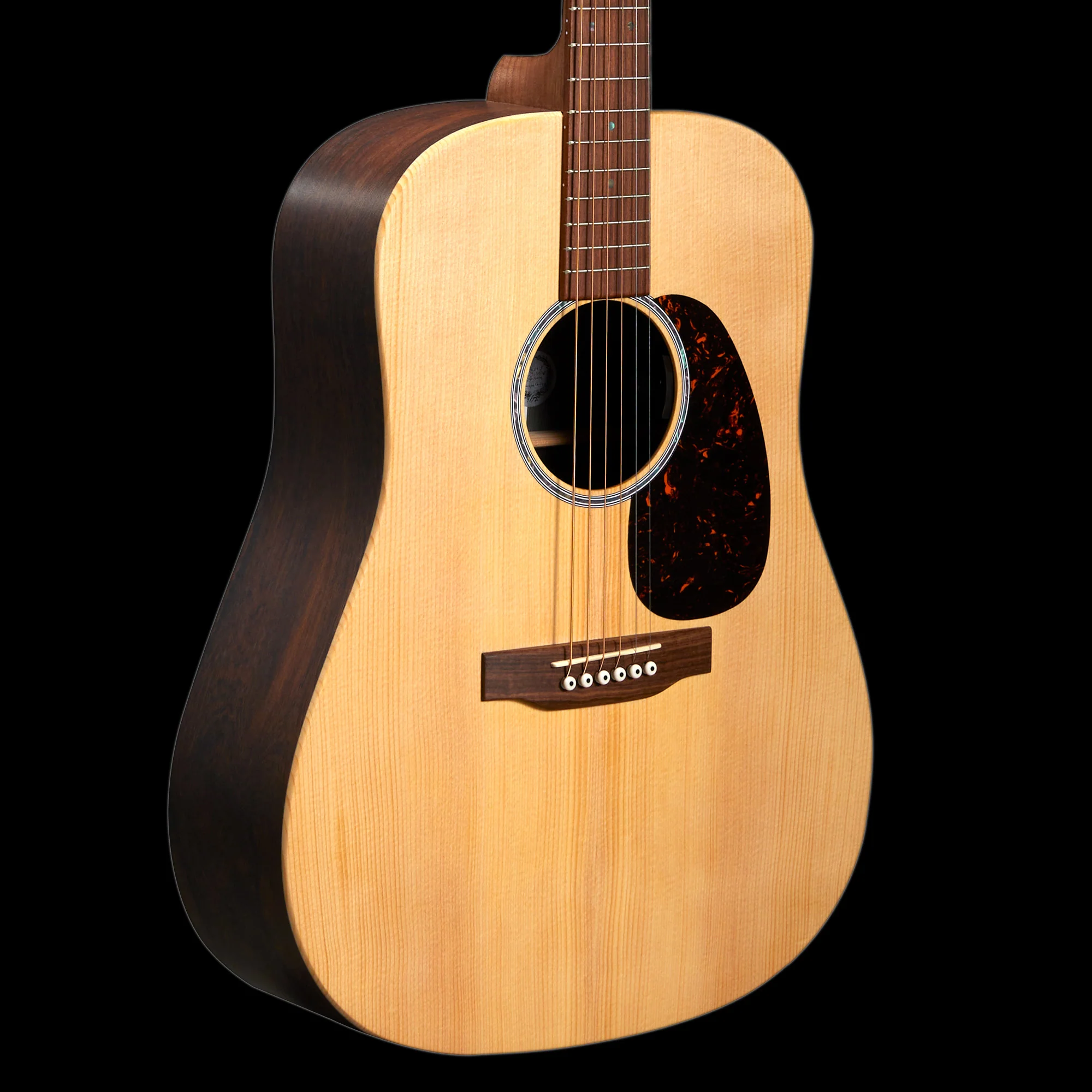 Martin D-X2E Brazilian Rosewood Acoustic-Electric Guitar with Gig Bag - Image 4