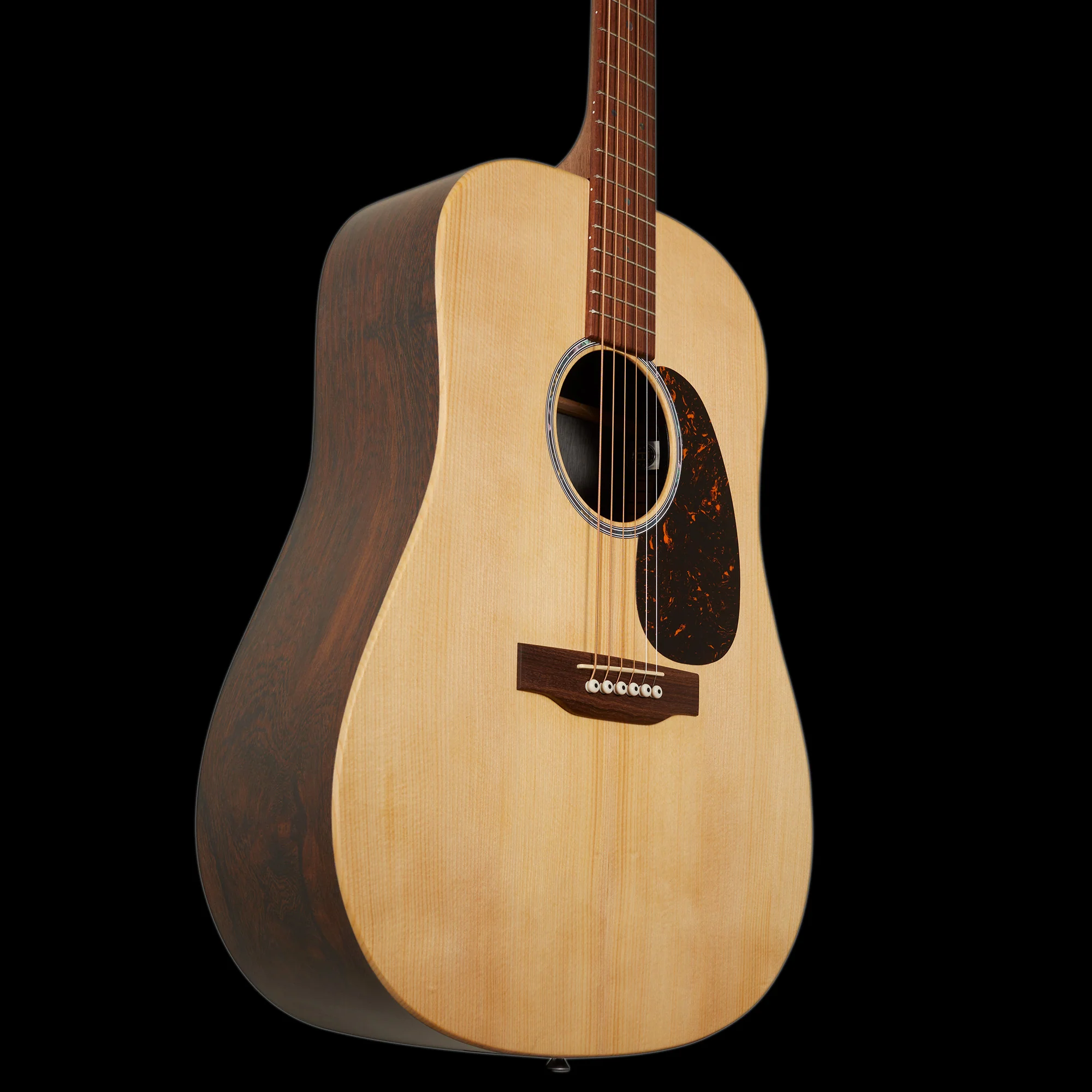 Martin D-X2E Brazilian Rosewood Acoustic-Electric Guitar with Gig Bag - Image 6