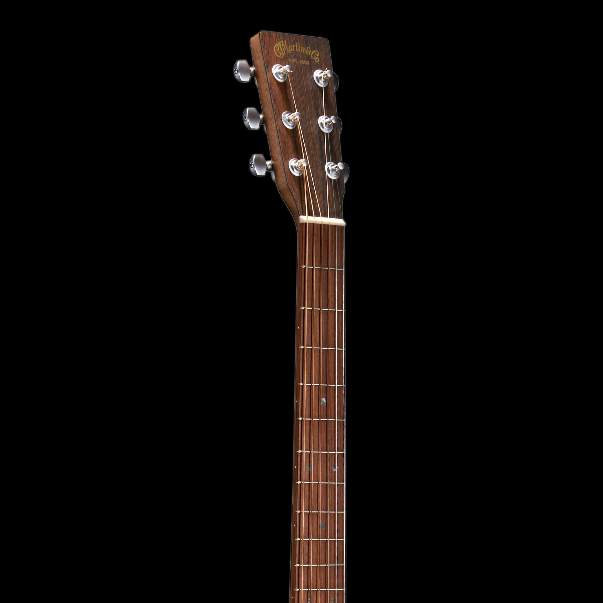 Martin D-X2E Brazilian Rosewood Acoustic-Electric Guitar with Gig Bag - Image 9