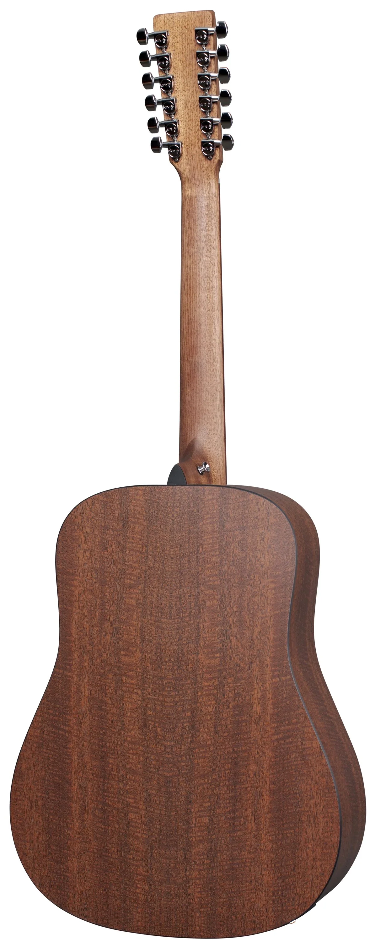 Martin D-X2E Left-Handed 12-String Mahogany Acoustic Electric Guitar With Bag - Image 4