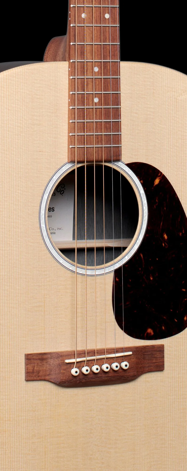 Martin D-X2E Rosewood Acoustic Electric Guitar With Bag - Image 4