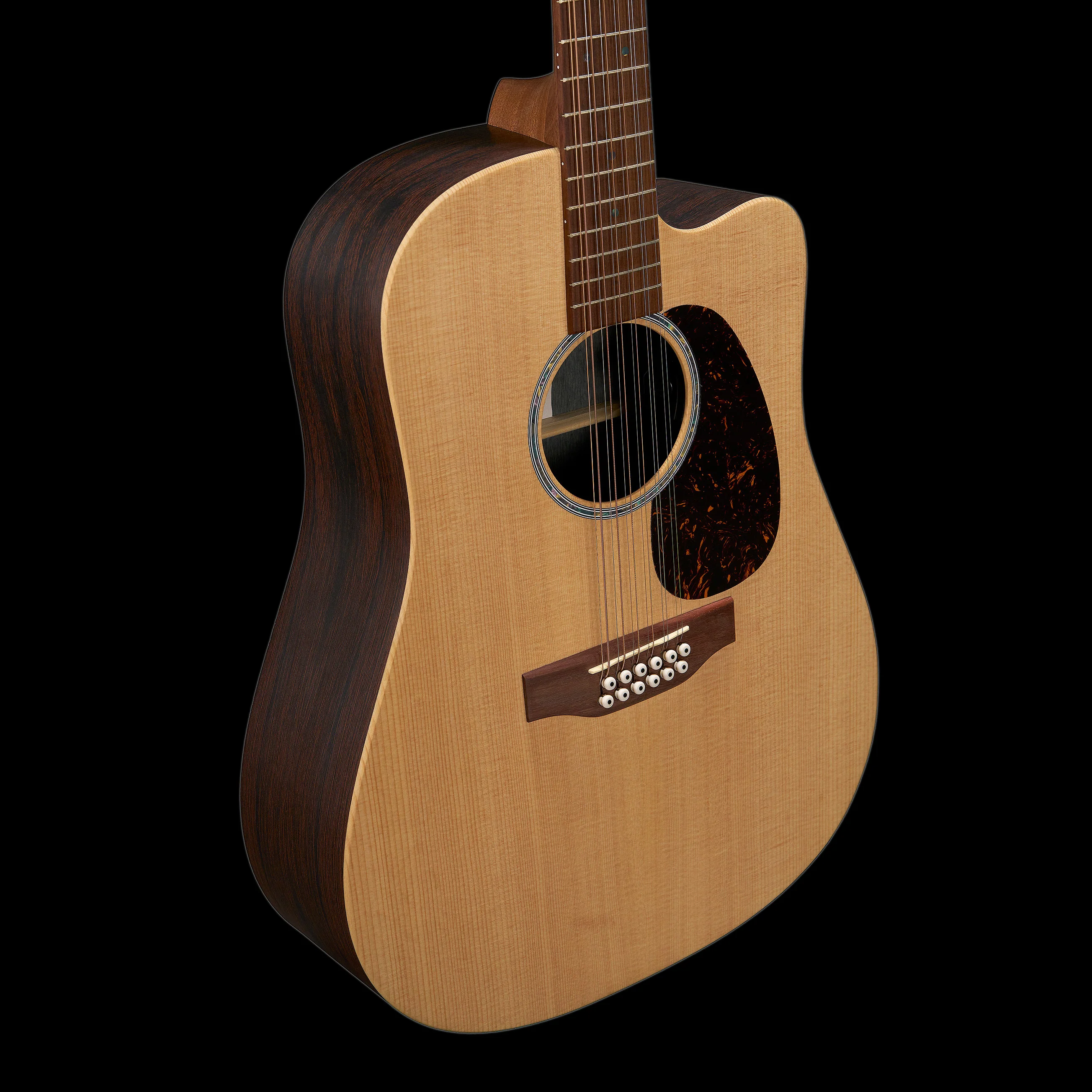 Martin DC-X2E 12-String Brazilian Rosewood Acoustic Electric Guitar with Gig Bag - Image 4