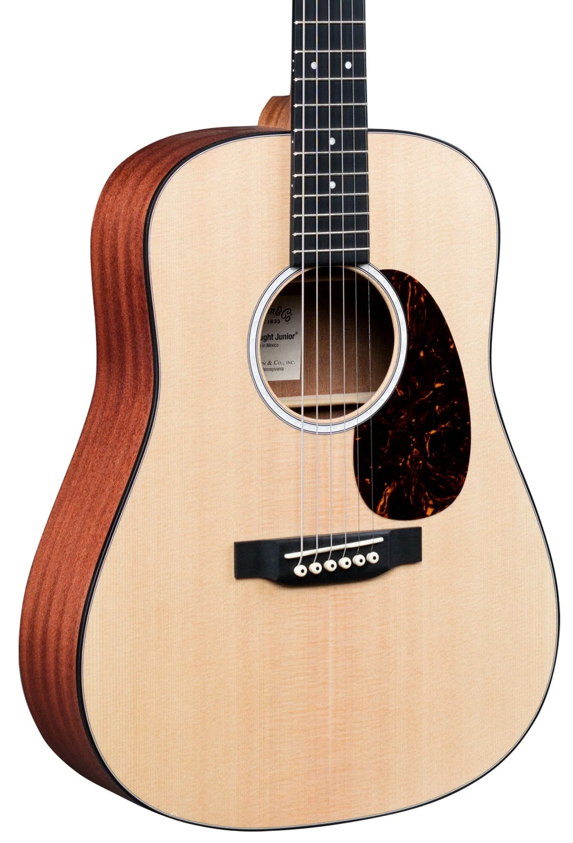 Martin DJr-10 Sitka Top Acoustic Guitar - Image 2