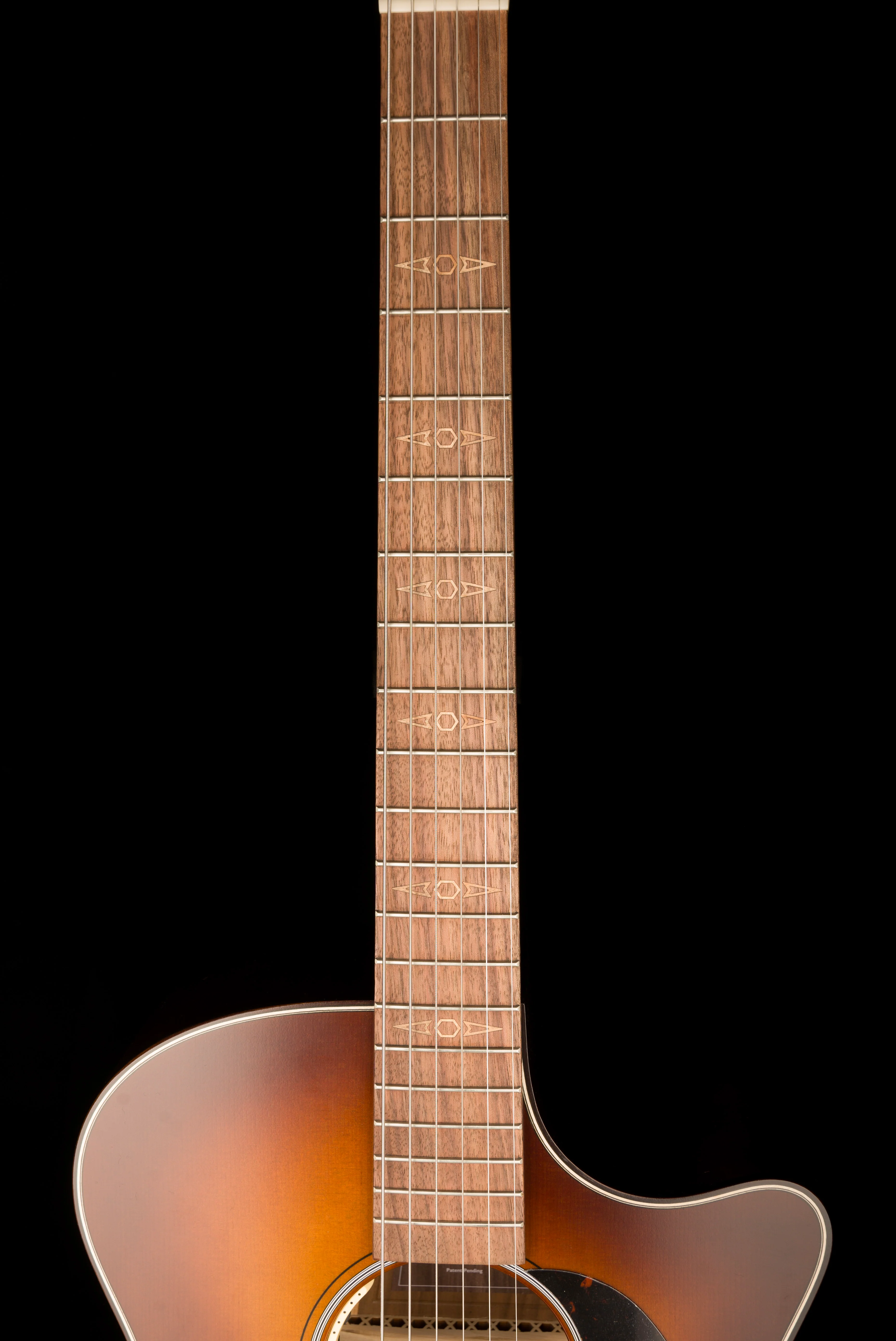Martin GPCE Inception Acoustic Electric Guitar Amber Fade Sunburst With Case - Image 12