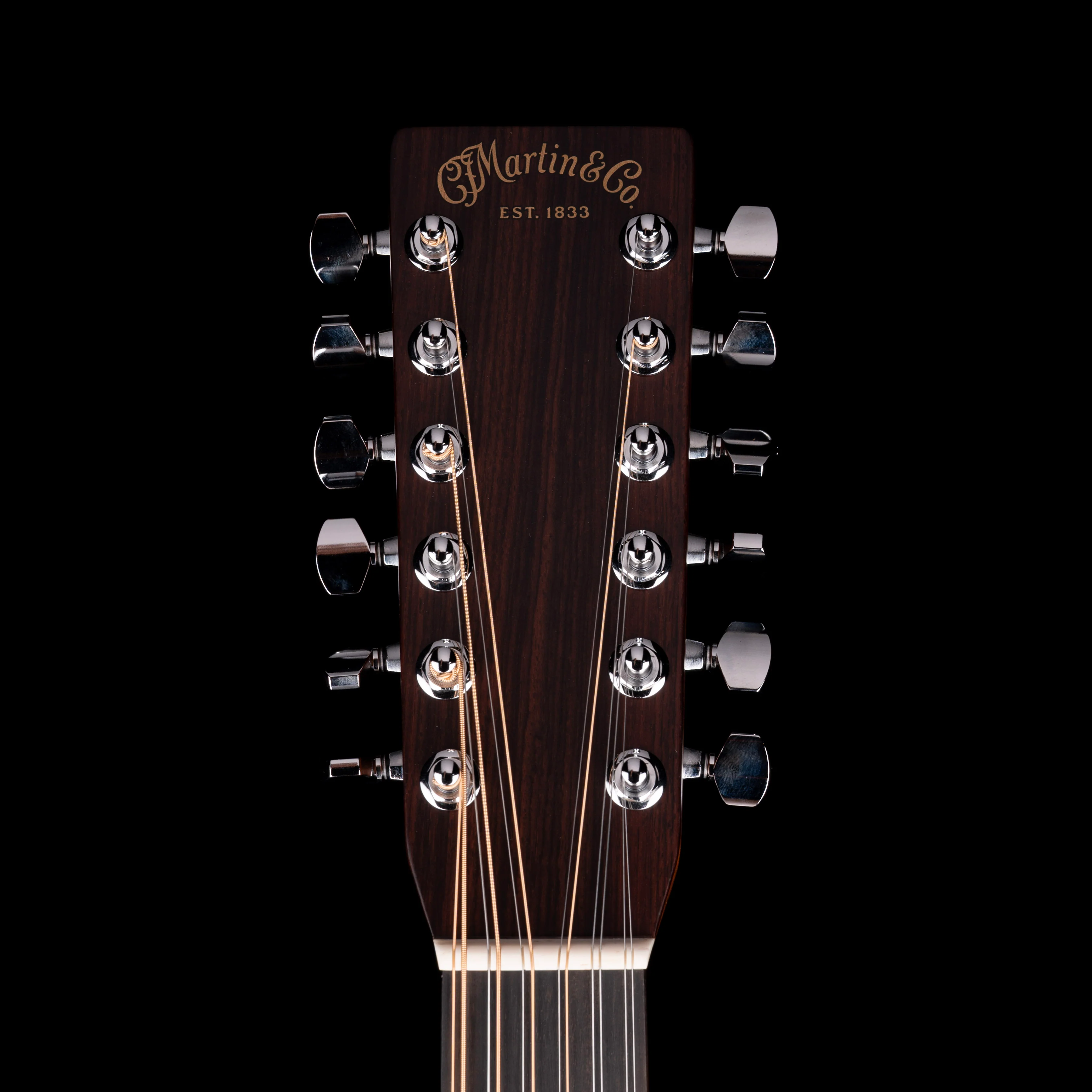 Martin HD12-28 12-String Acoustic Guitar With Case - Image 12