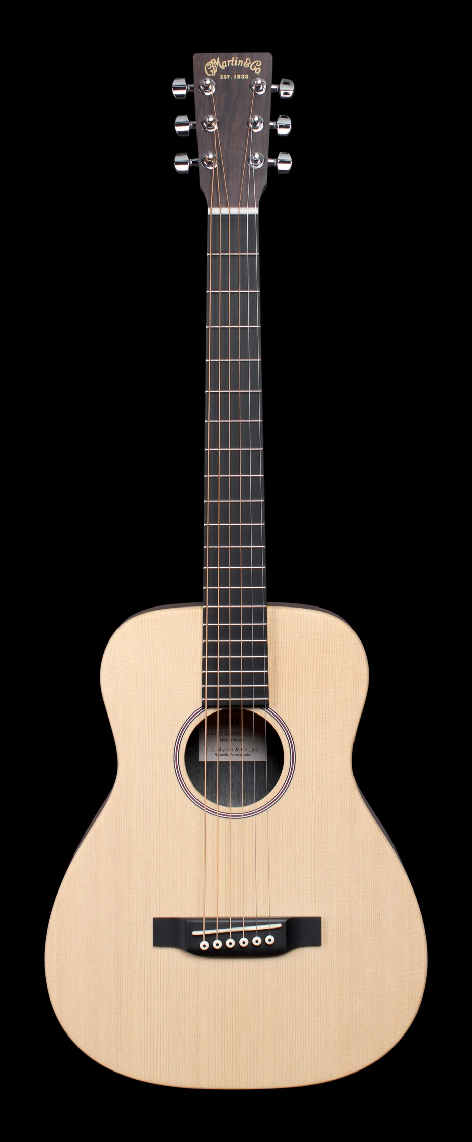 Martin LX1 Acoustic Guitar with Gig Bag - Image 3