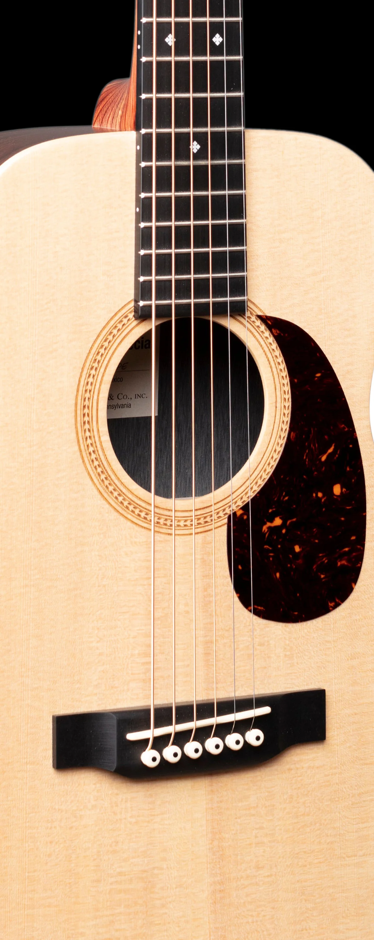 Martin LX1RE Acoustic Guitar With Gig Bag - Image 6