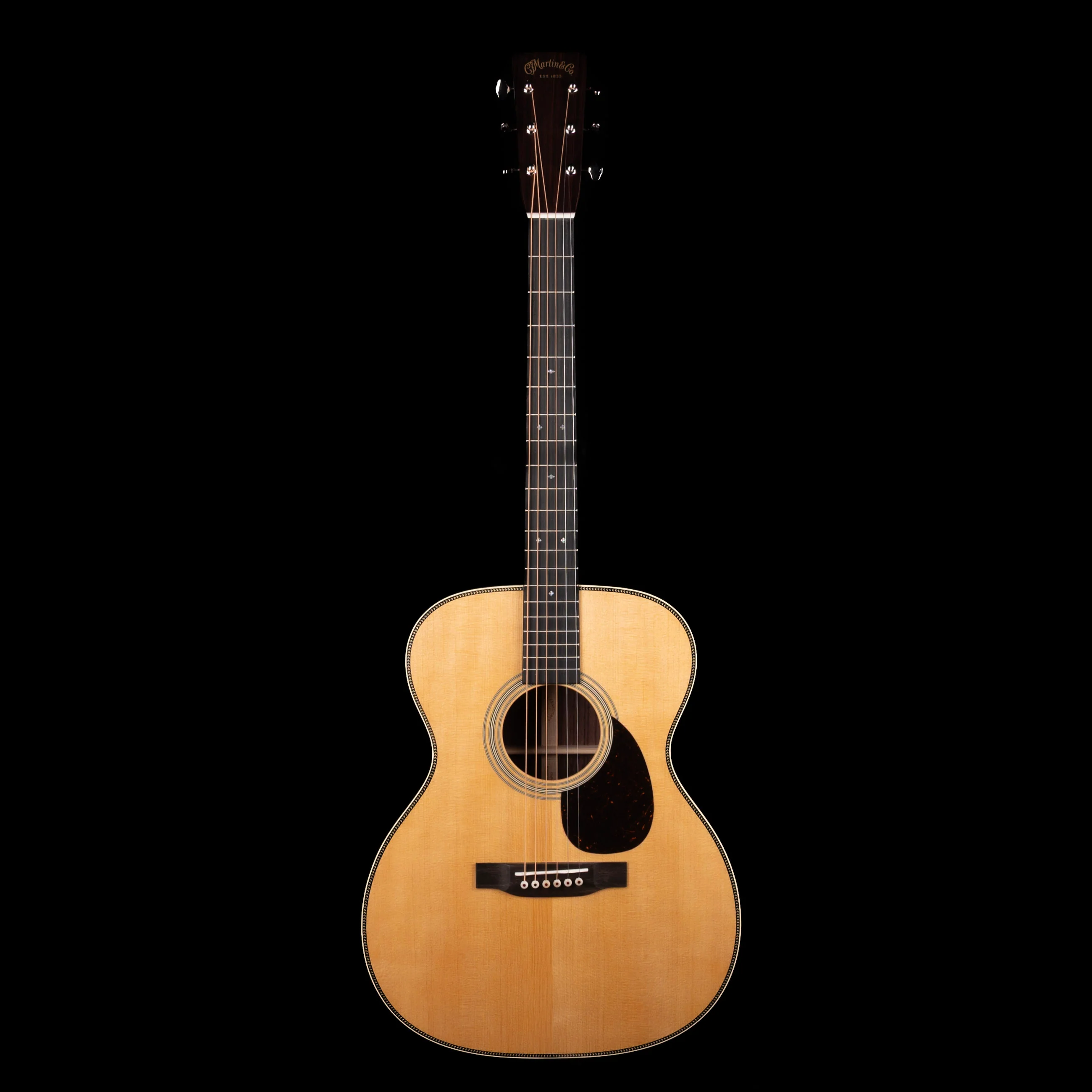 Martin OM-28 Standard (2025 Spec) Natural Acoustic Guitar with Case - Image 3