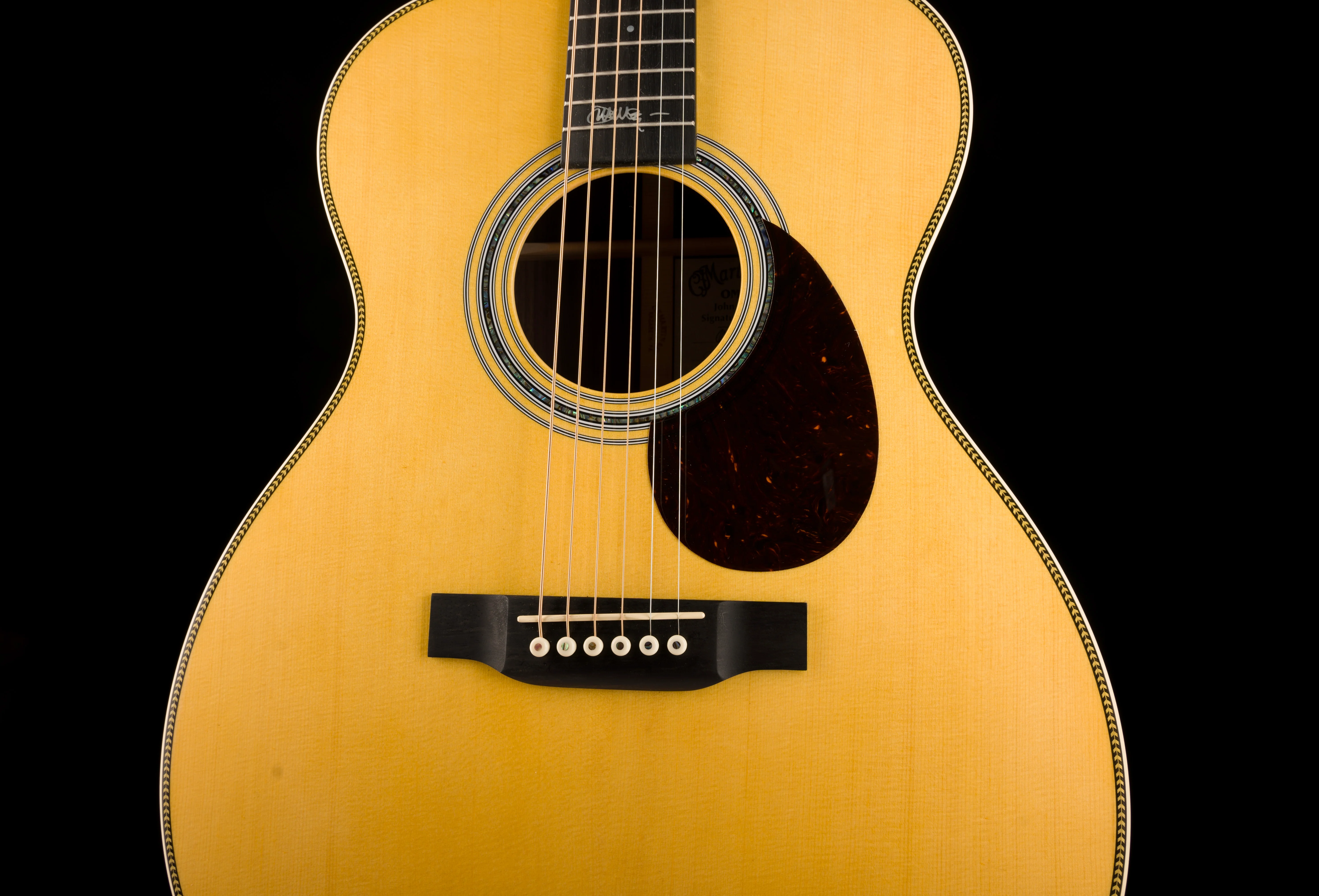 Martin OM-JM John Mayer Acoustic Guitar with Case - Image 7