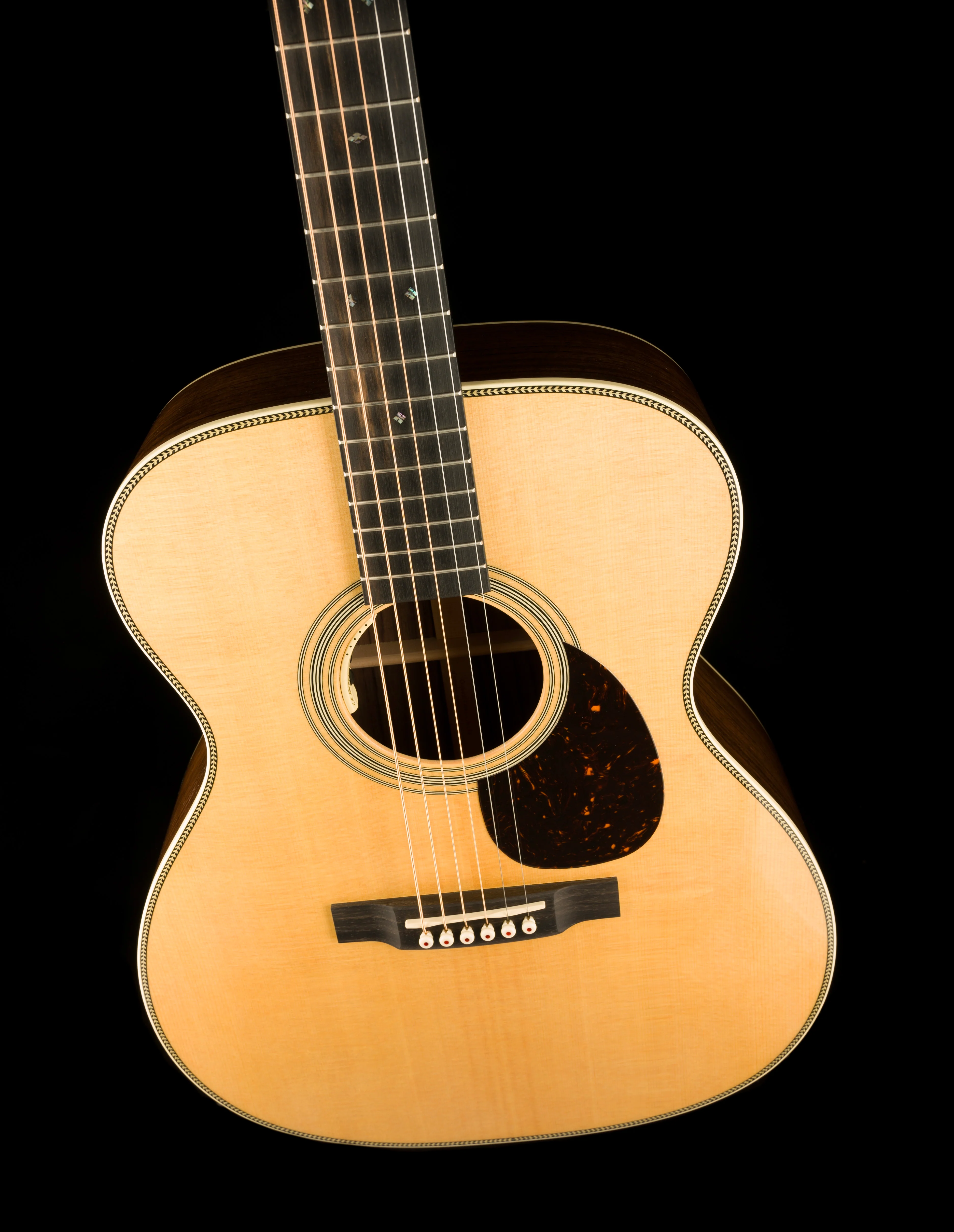 Martin OM28-E With LR Baggs Electronics Acoustic Electric Guitar With Case - Image 4
