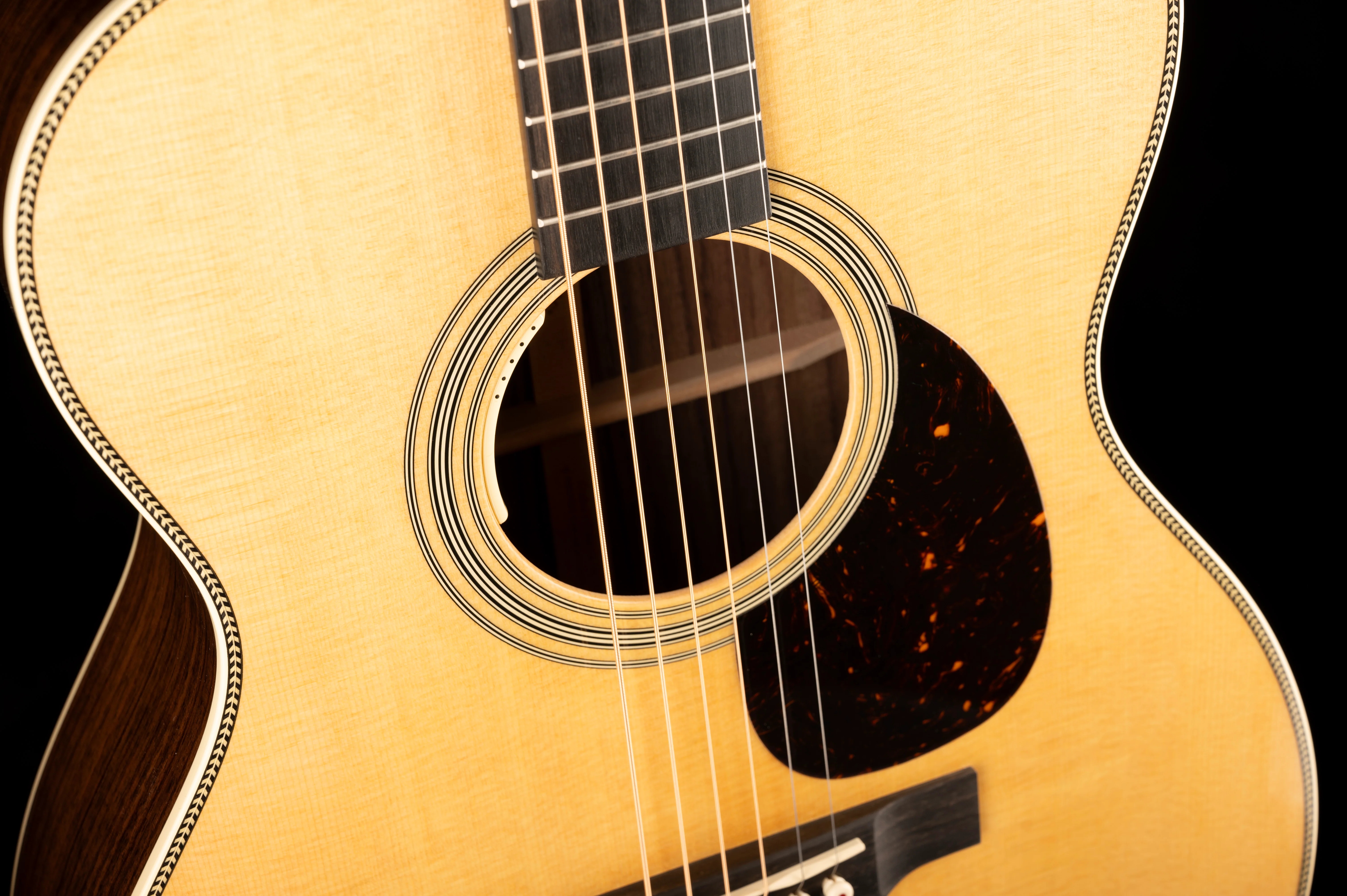 Martin OM28-E With LR Baggs Electronics Acoustic Electric Guitar With Case - Image 8