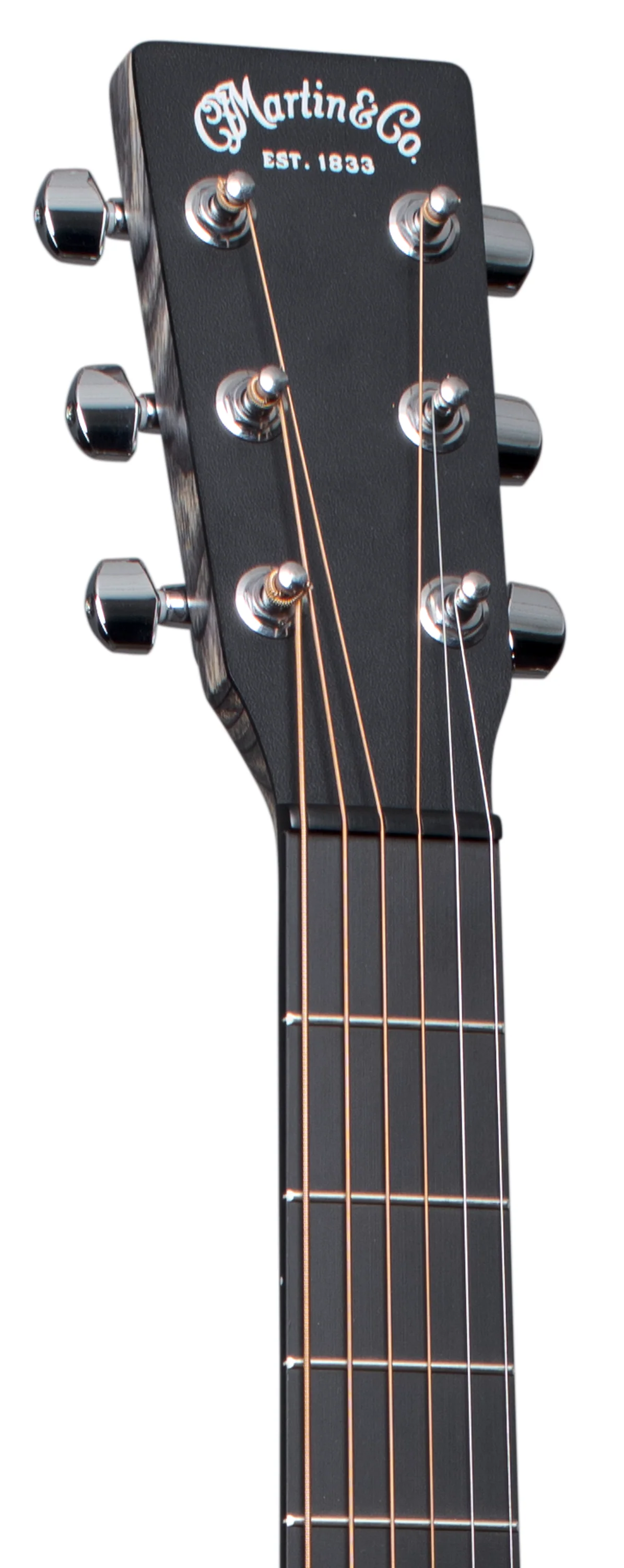 Martin OMC-X1E Black Acoustic Electric Guitar With Bag - Image 5