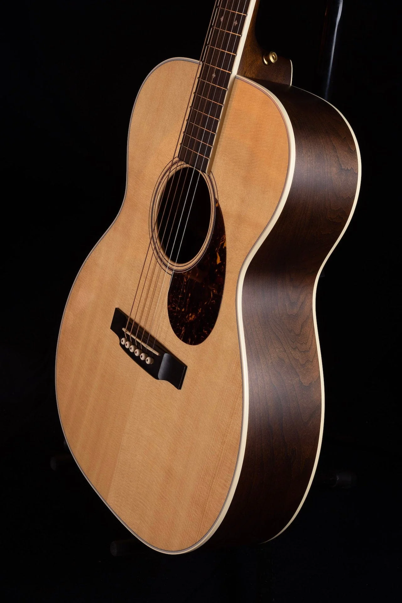 Used Martin OME Cherry Acoustic Guitar Natural with OHSC - Image 3