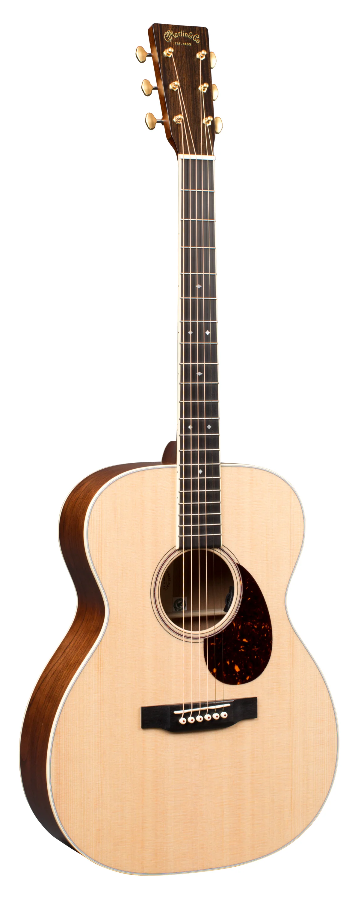 Martin OME Cherry Acoustic Guitar - Natural with Case - Image 2