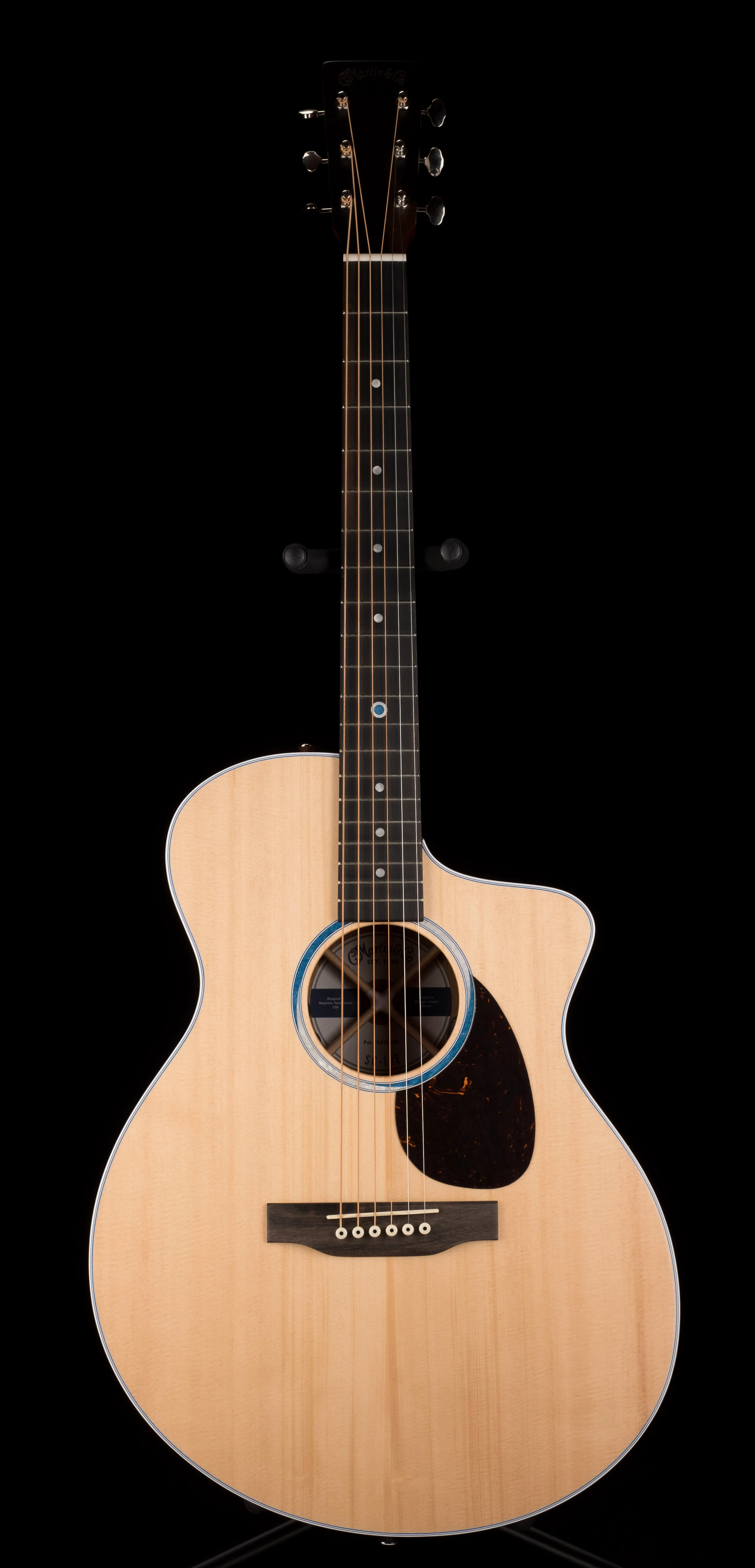 Martin SC-13E Natural Sitka Spruce with Koa Back and Sides Acoustic Guitar With Soft Shell Case - Image 2