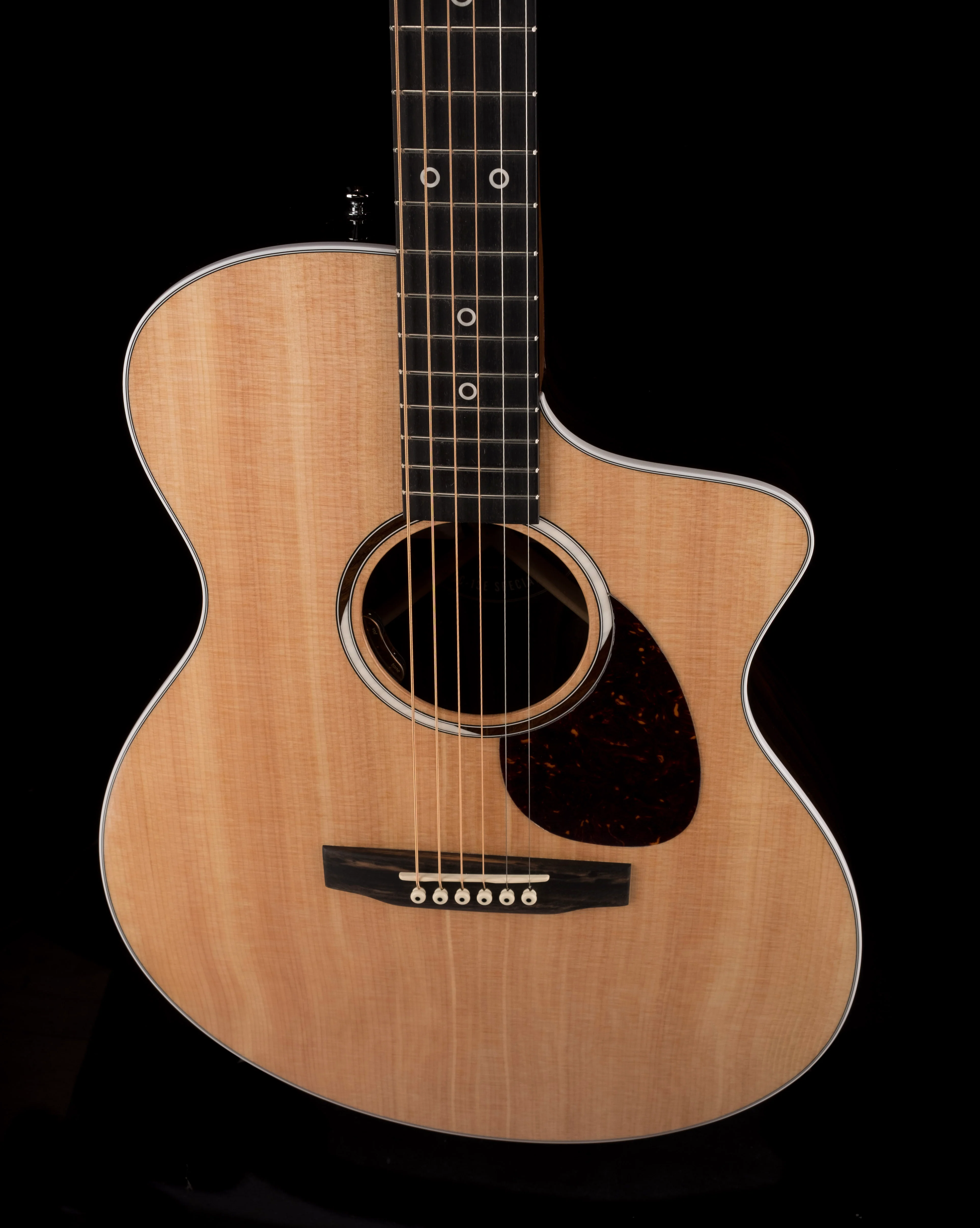 Martin SC-13E Special Sitka Spruce with Ziricote Back and Sides Acoustic Electric Guitar With Soft Case - Image 4