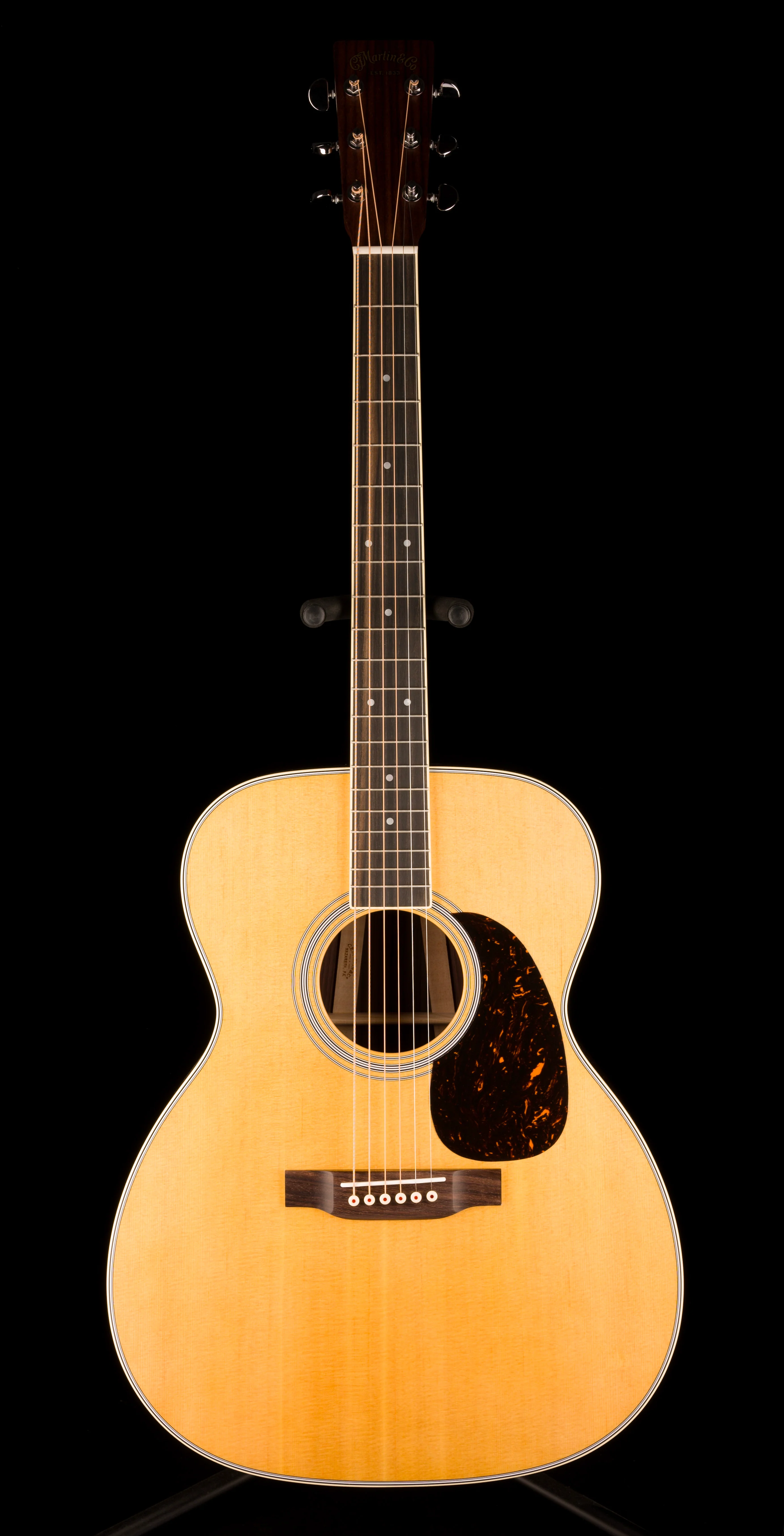 Martin M-36 Acoustic Guitar Natural - Image 3