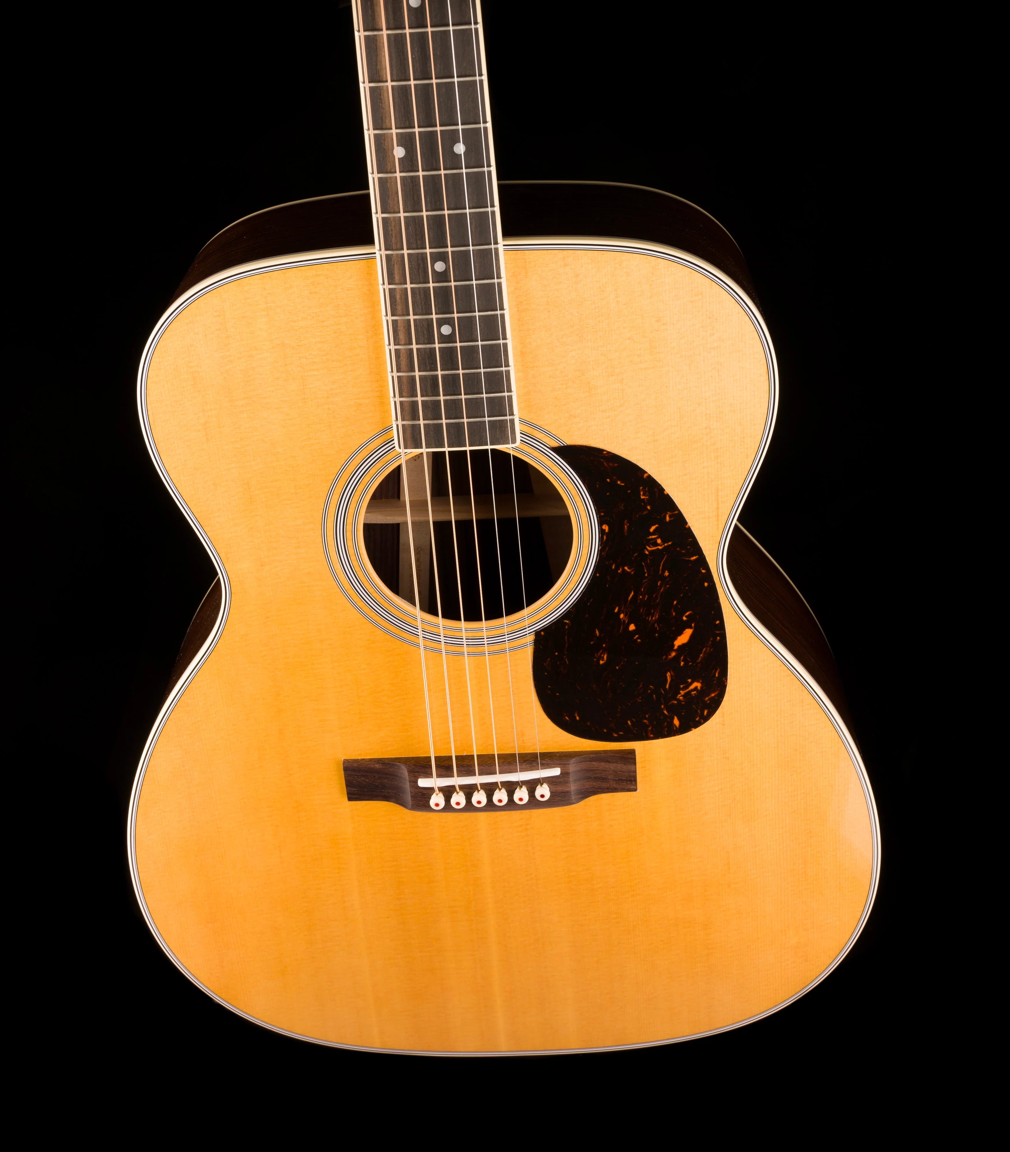 Martin M-36 Acoustic Guitar Natural - Image 5